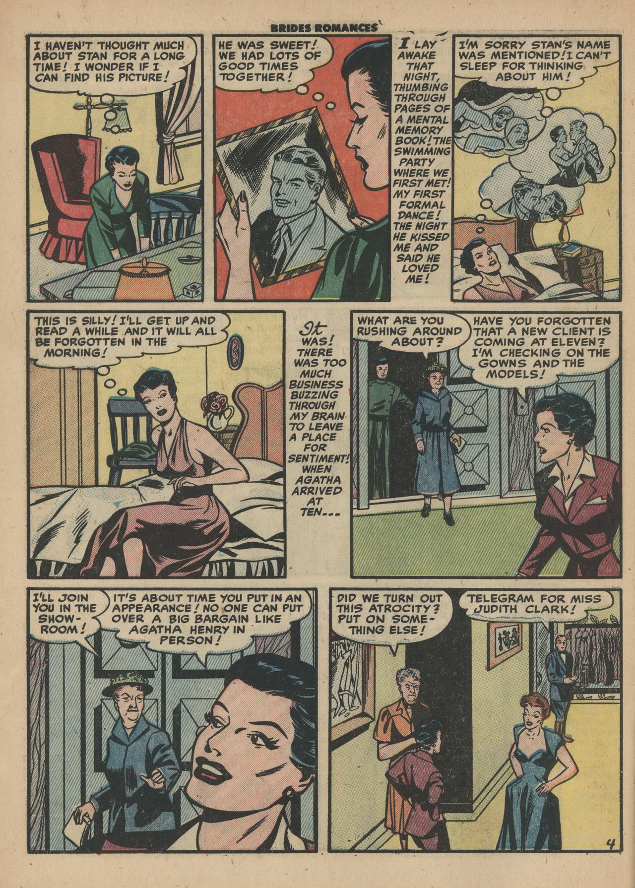Read online Brides Romances comic -  Issue #9 - 6