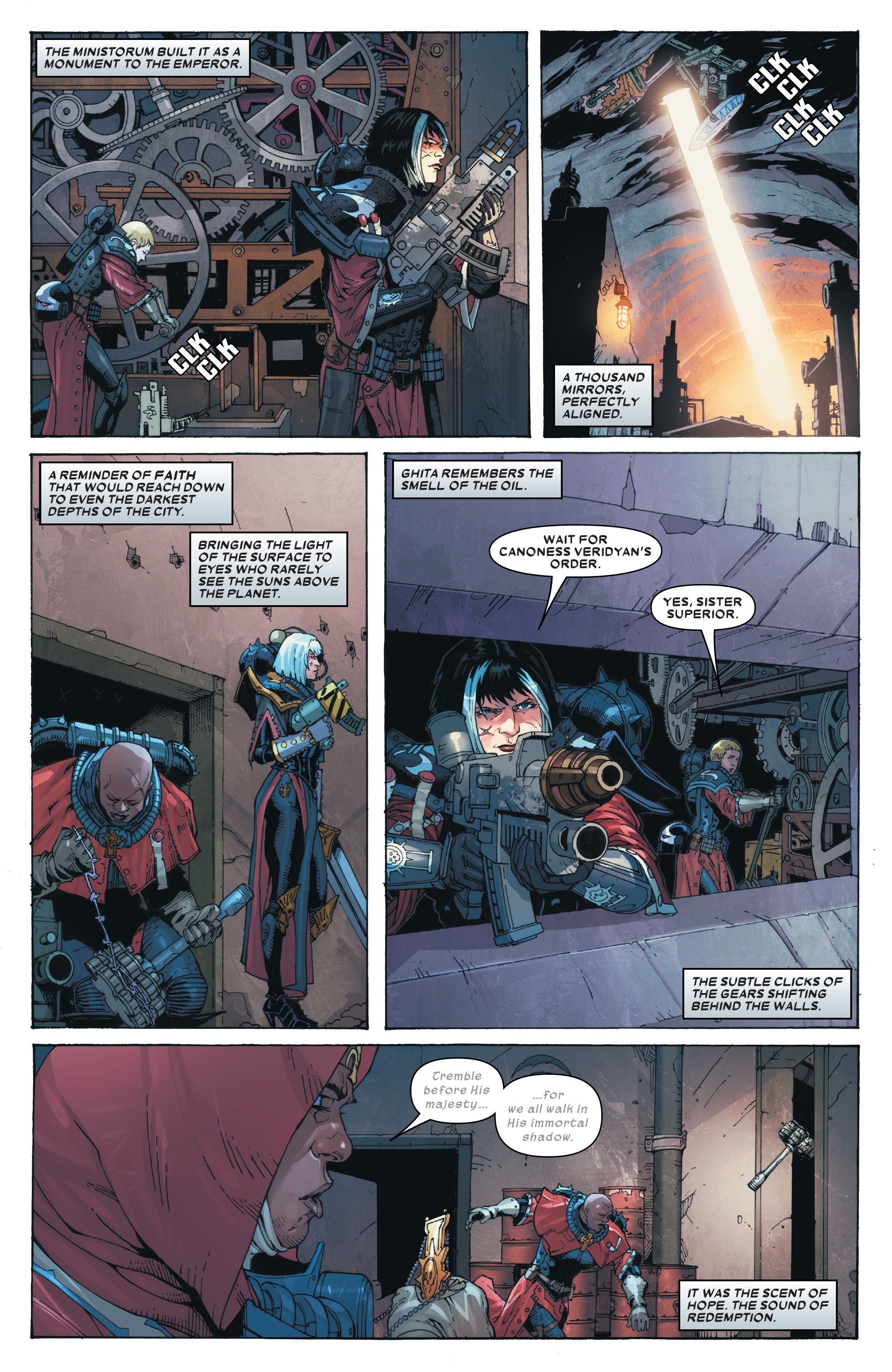 Read online Warhammer 40,000: Sisters Of Battle comic -  Issue #2 - 18