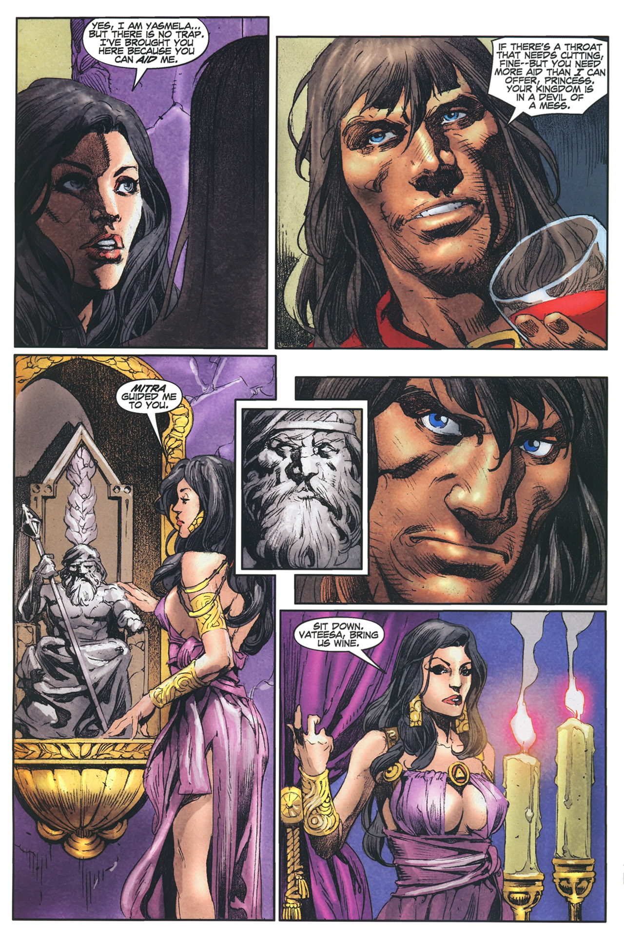 Read online Conan The Cimmerian comic -  Issue #10 - 16