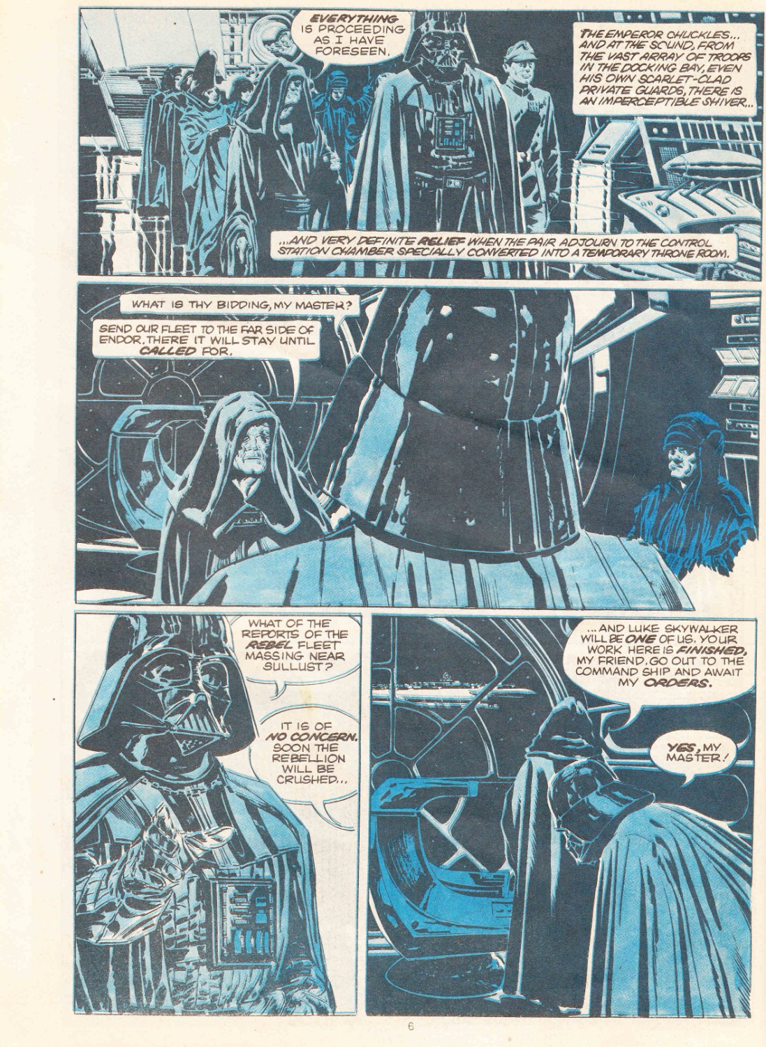 Read online Return of the Jedi comic -  Issue #4 - 6