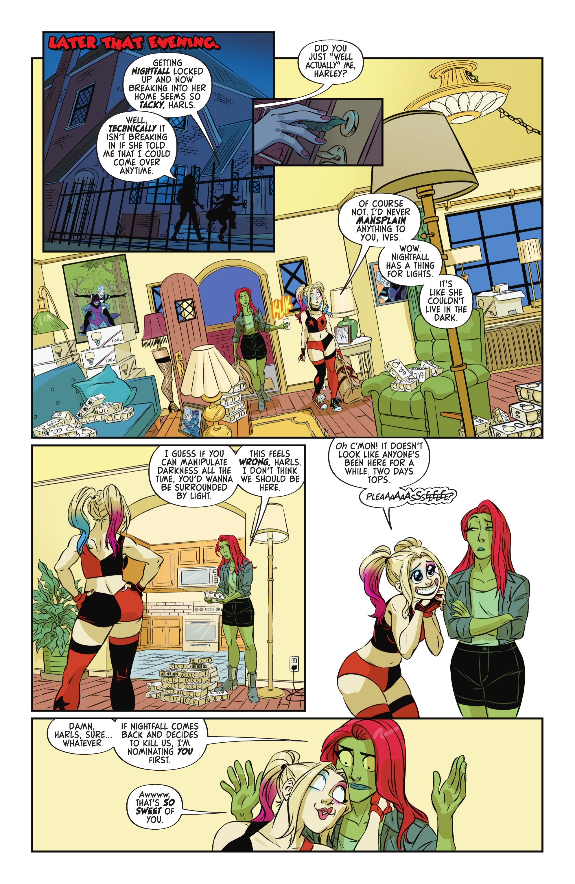 Read online Harley Quinn: The Animated Series: The Eat. Bang! Kill. Tour comic -  Issue #4 - 10
