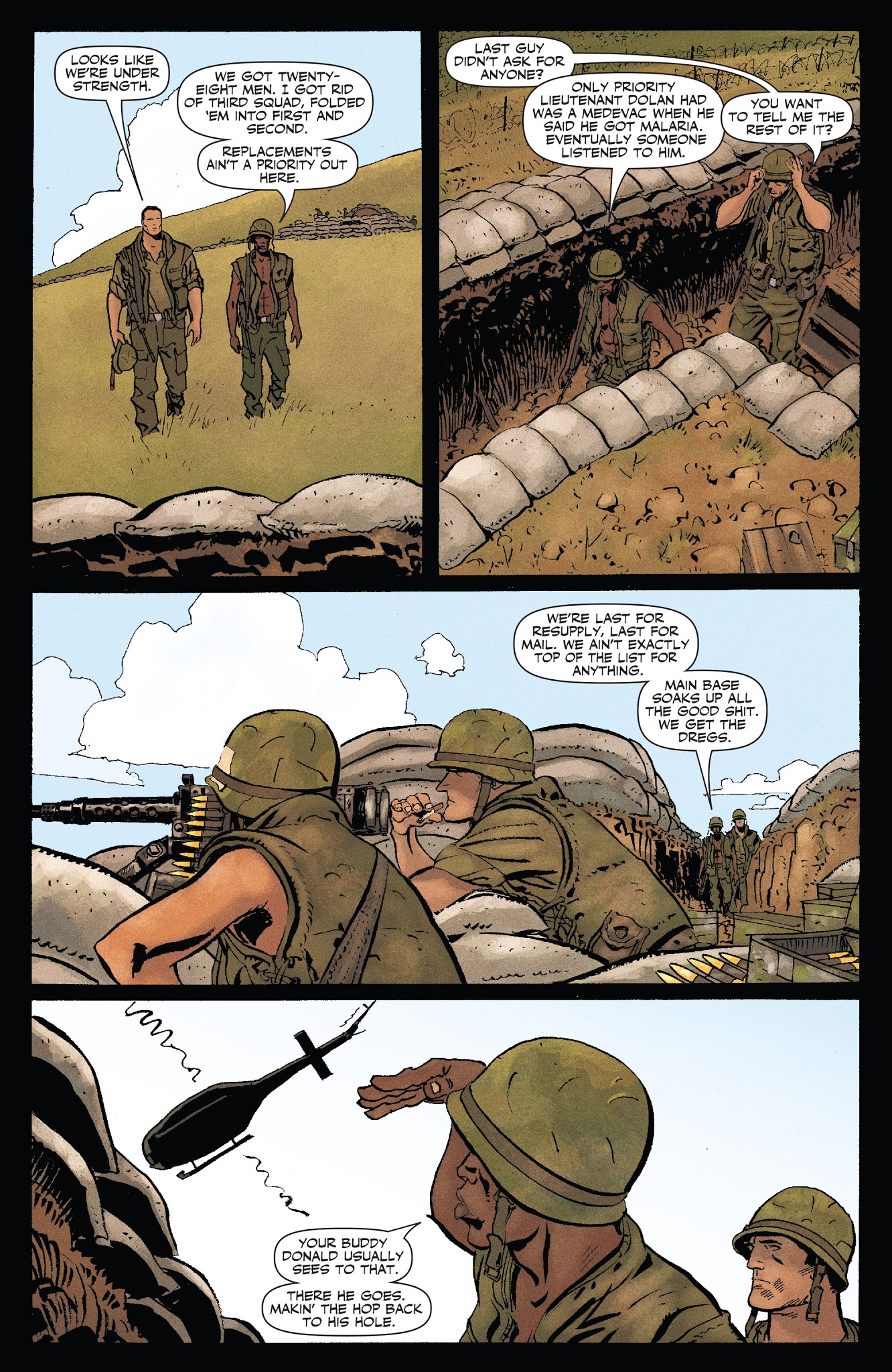 Read online Punisher MAX: The Platoon comic -  Issue #1 - 9