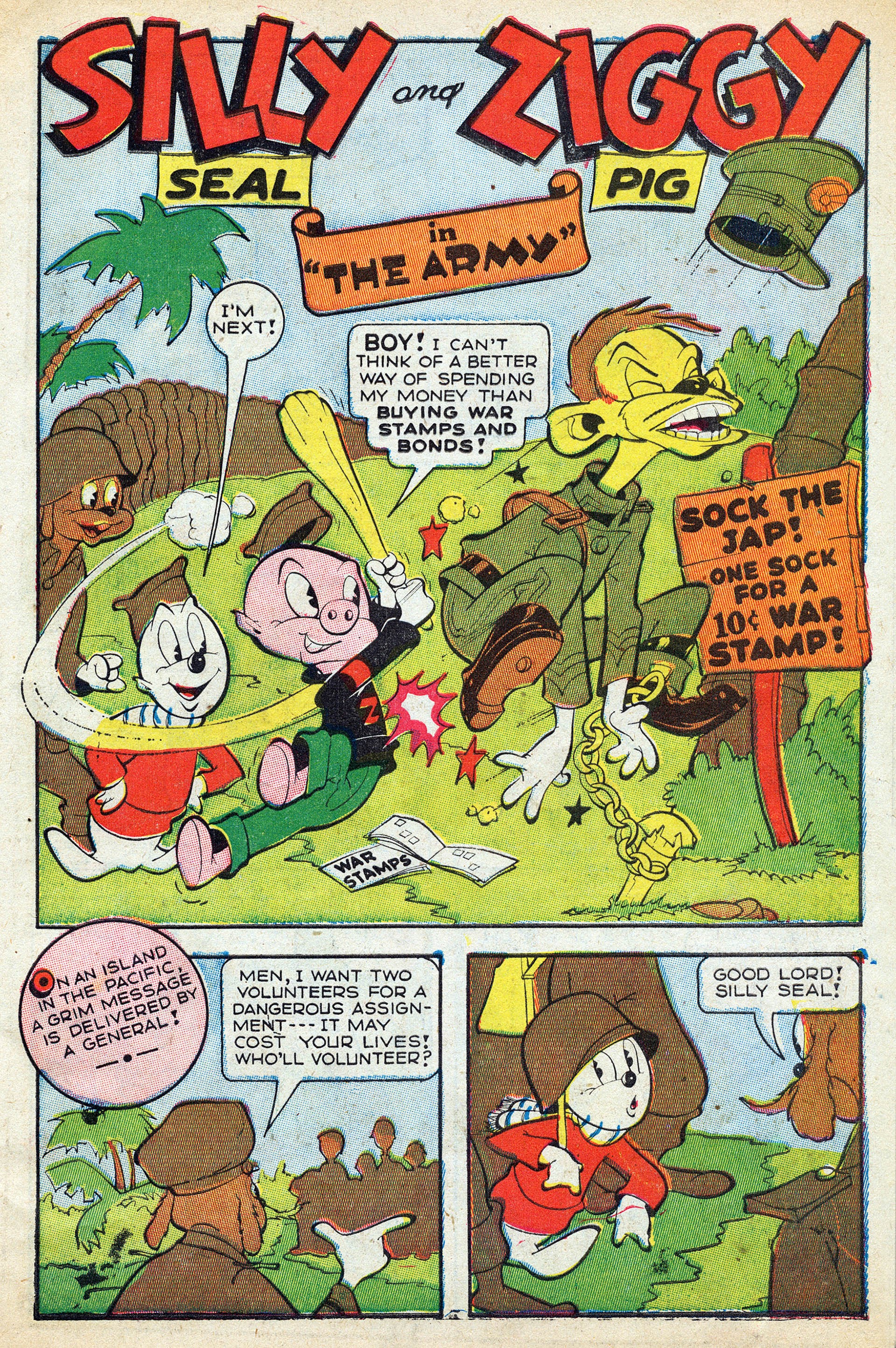 Read online Ziggy Pig-Silly Seal Comics (1944) comic -  Issue #1 - 39
