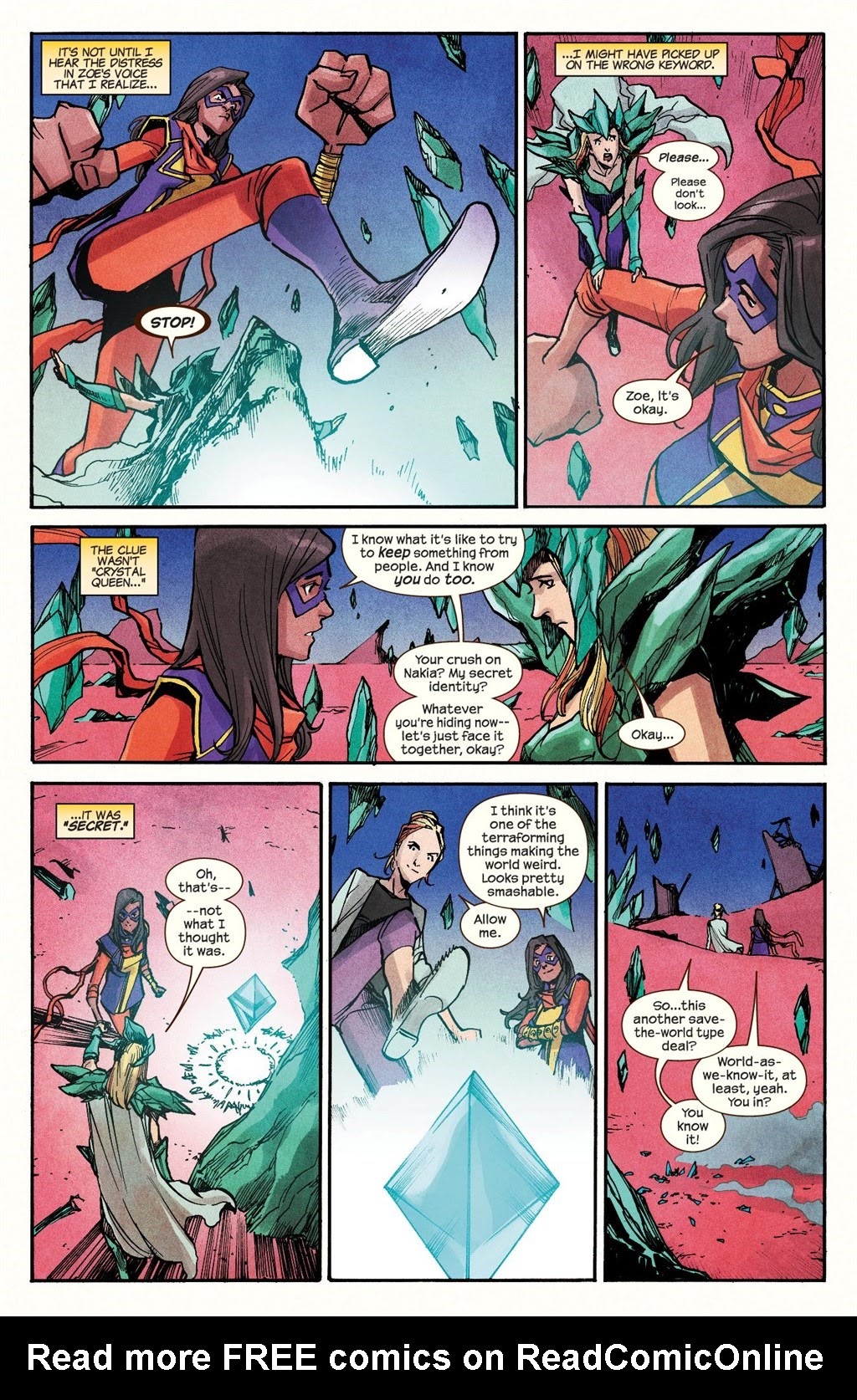 Read online Marvel-Verse (2020) comic -  Issue # Ms. Marvel - 71