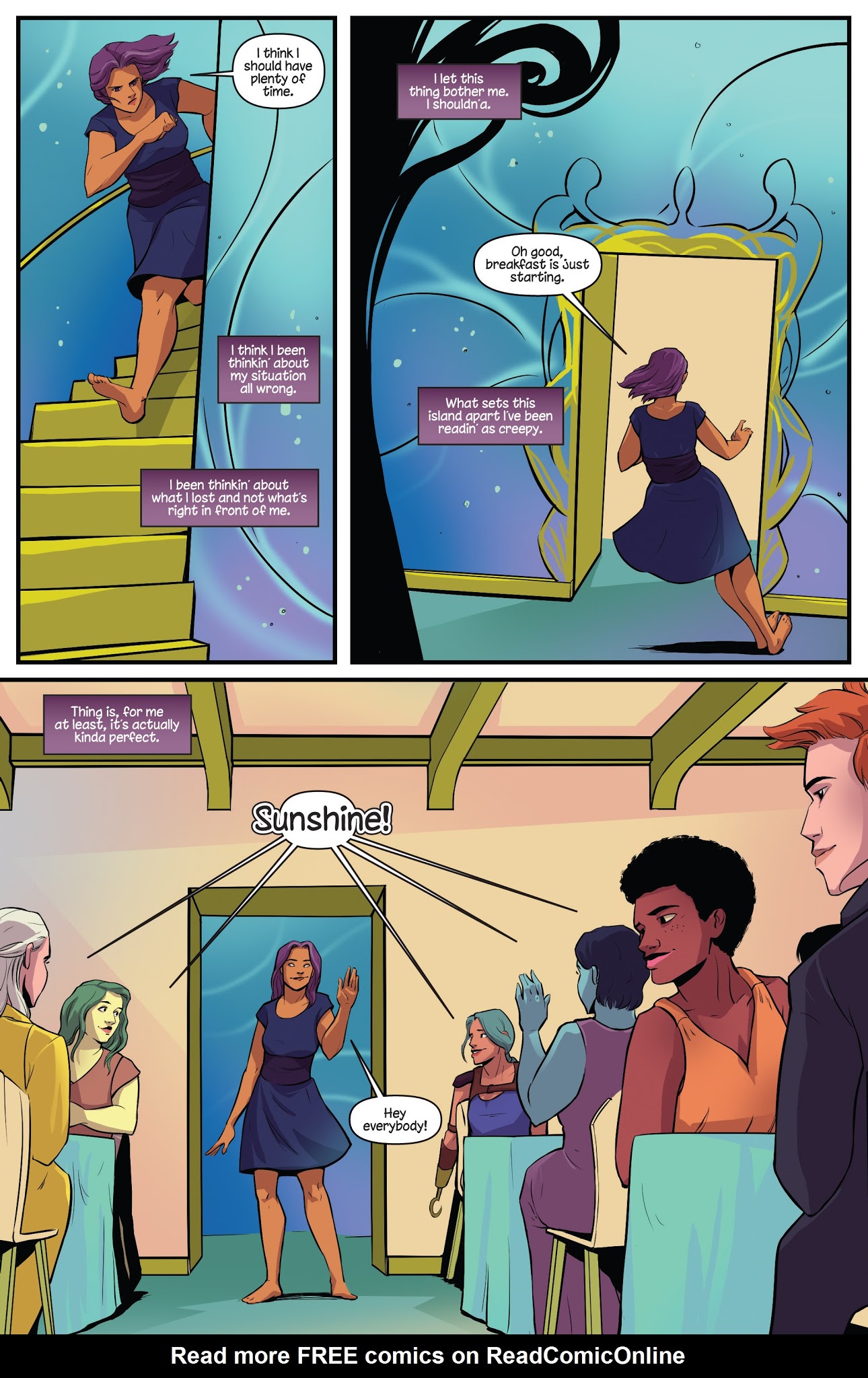 Read online Princeless Raven Year Two: Love and Revenge comic -  Issue #6 - 6