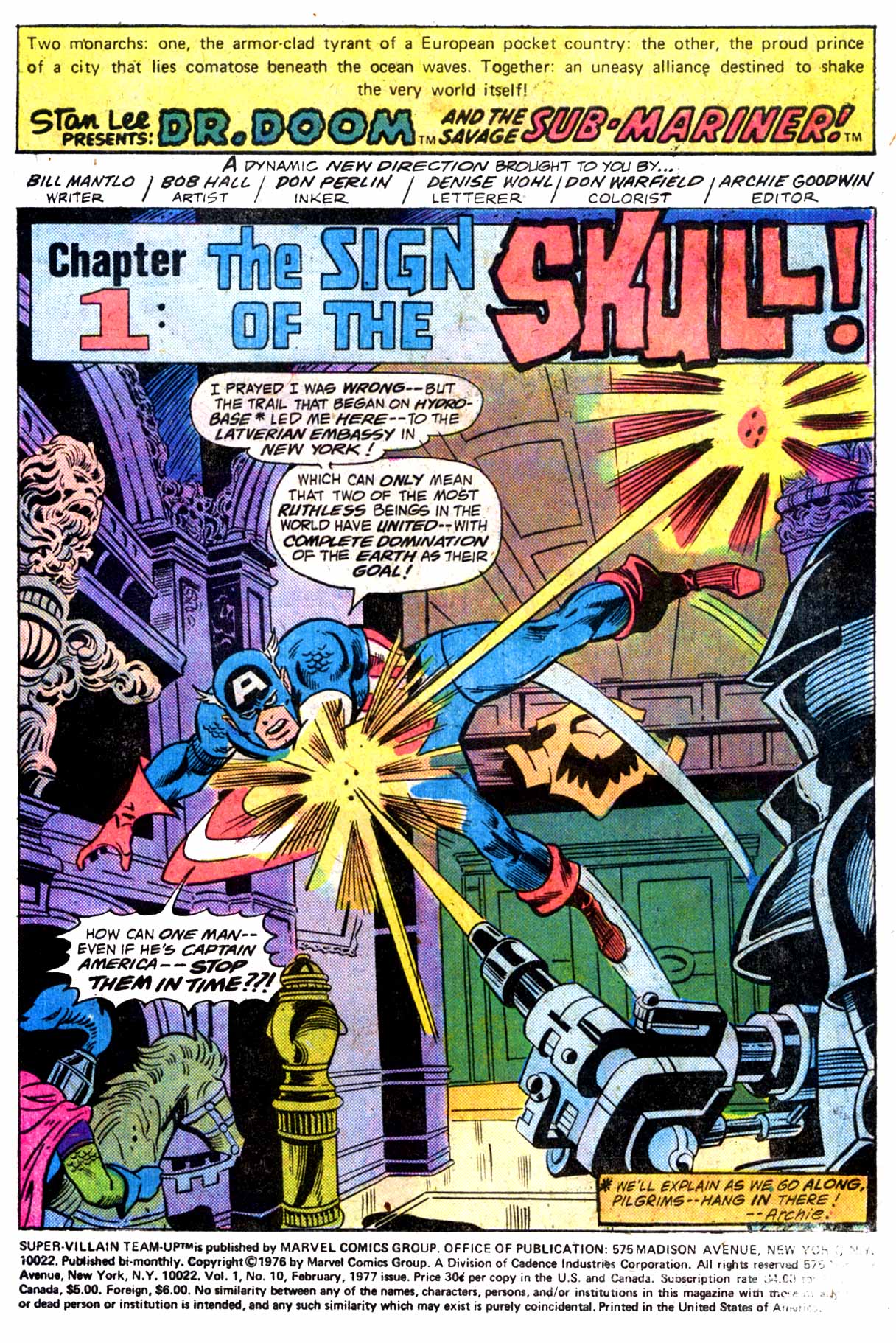 Read online Super-Villain Team-Up comic -  Issue #10 - 2