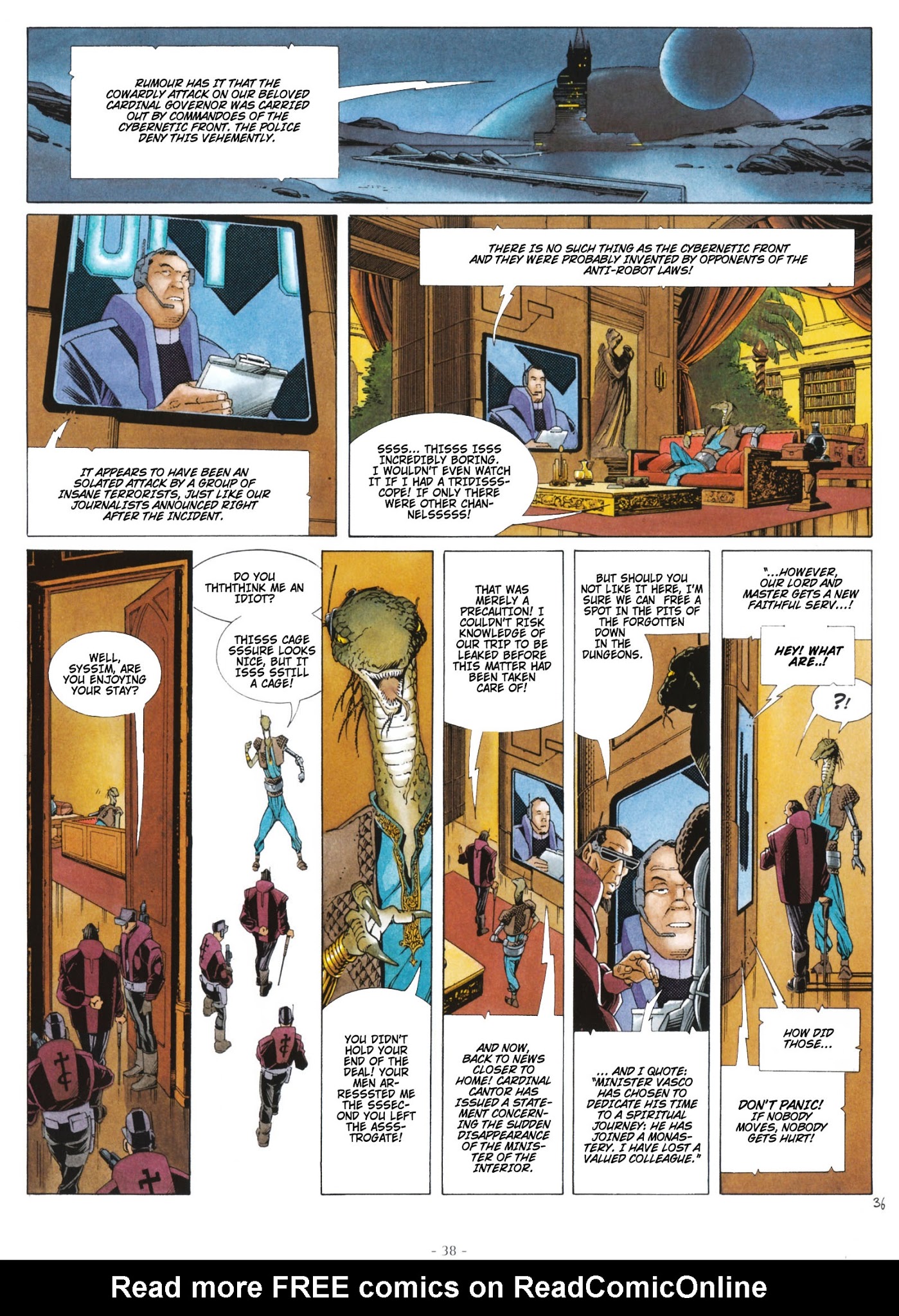 Read online Aquablue comic -  Issue #7 - 39