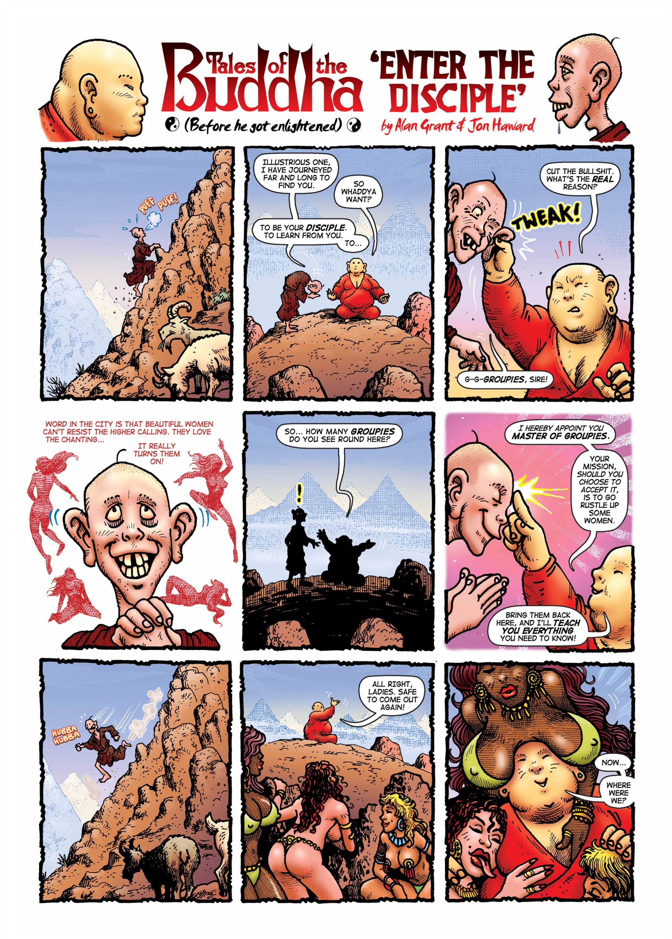 Read online Tales of the Buddha Before He Was Enlightened comic -  Issue # Full - 12
