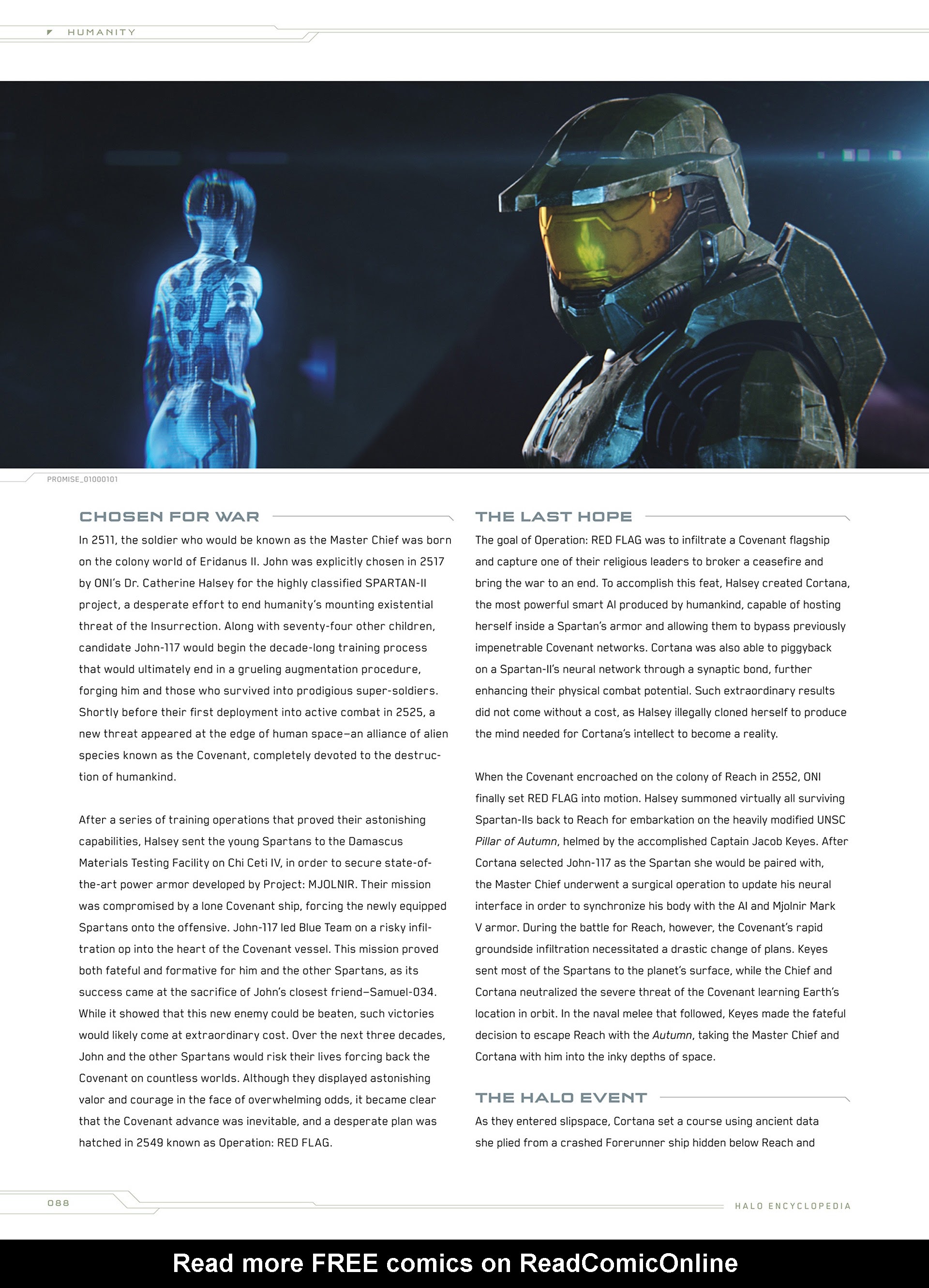Read online Halo Encyclopedia comic -  Issue # TPB (Part 1) - 84