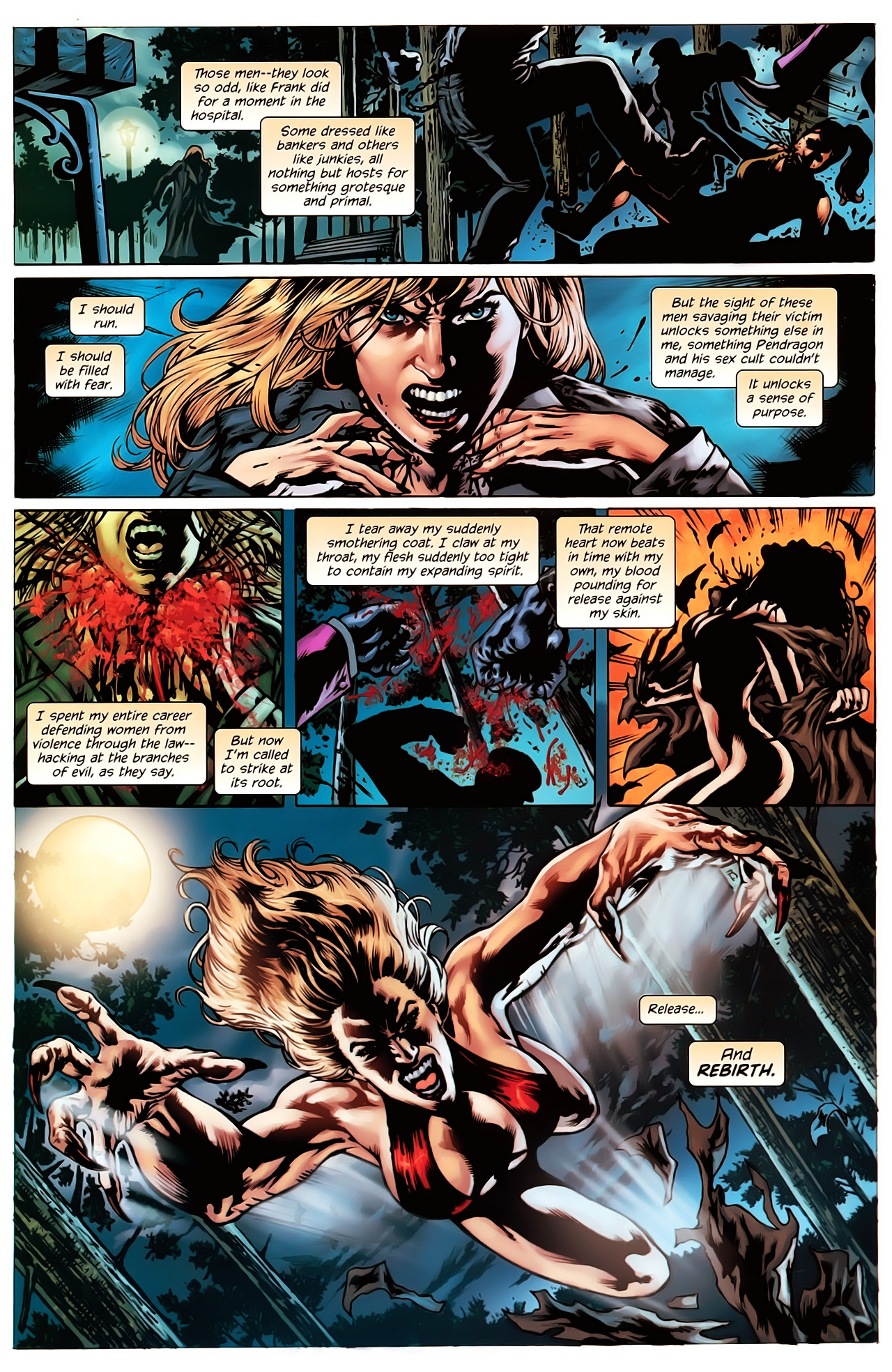 Read online Vampirella: Second Coming comic -  Issue #2 - 17