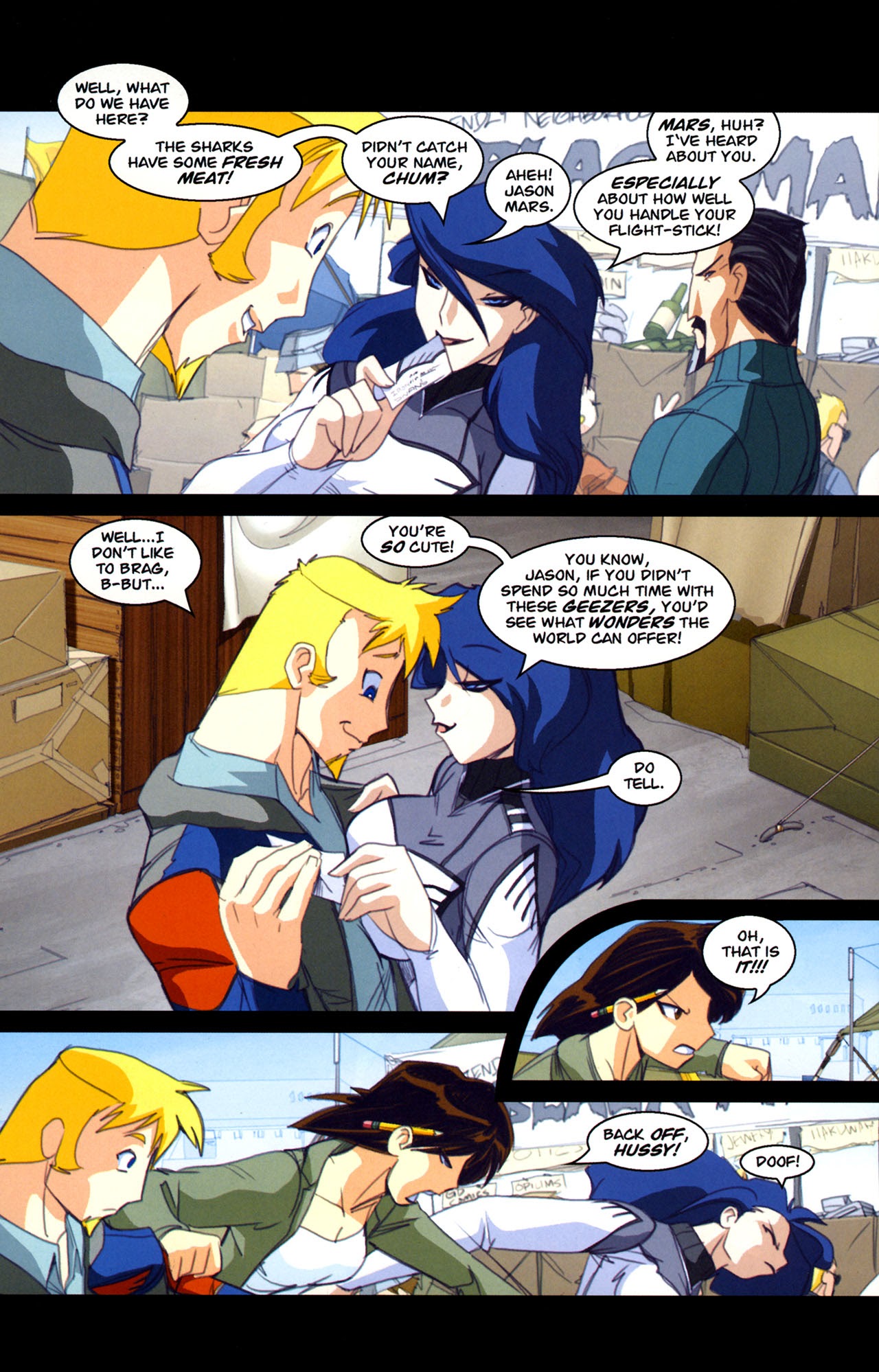 Read online Sky Sharks comic -  Issue #2 - 12