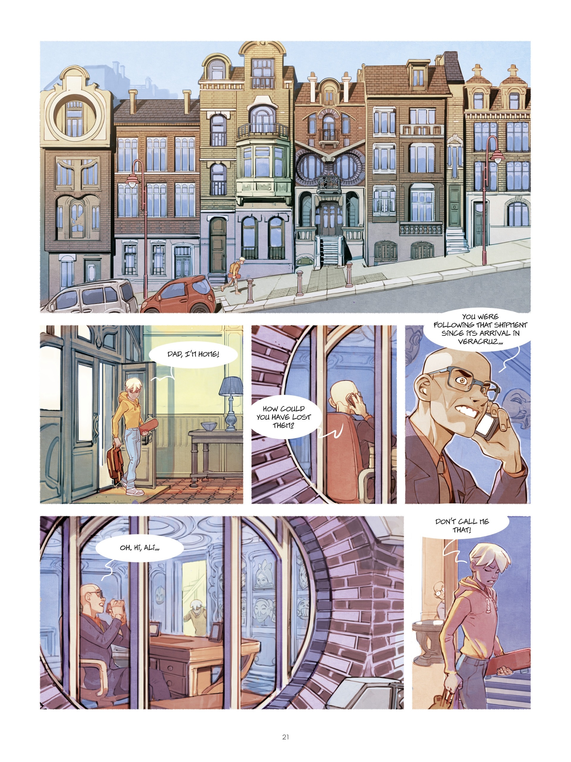Read online Masks comic -  Issue #1 - 21