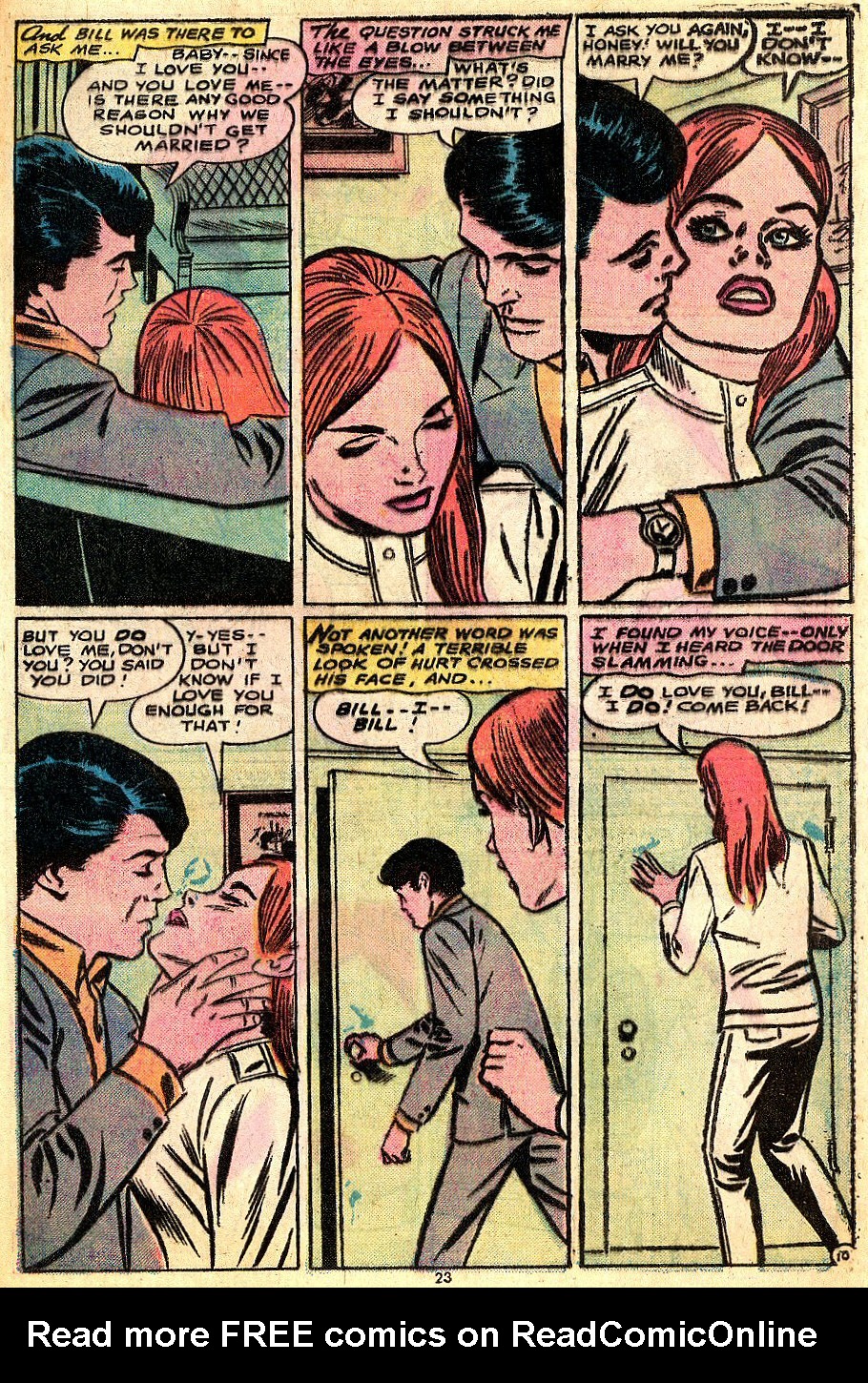 Read online Young Love (1963) comic -  Issue #114 - 23