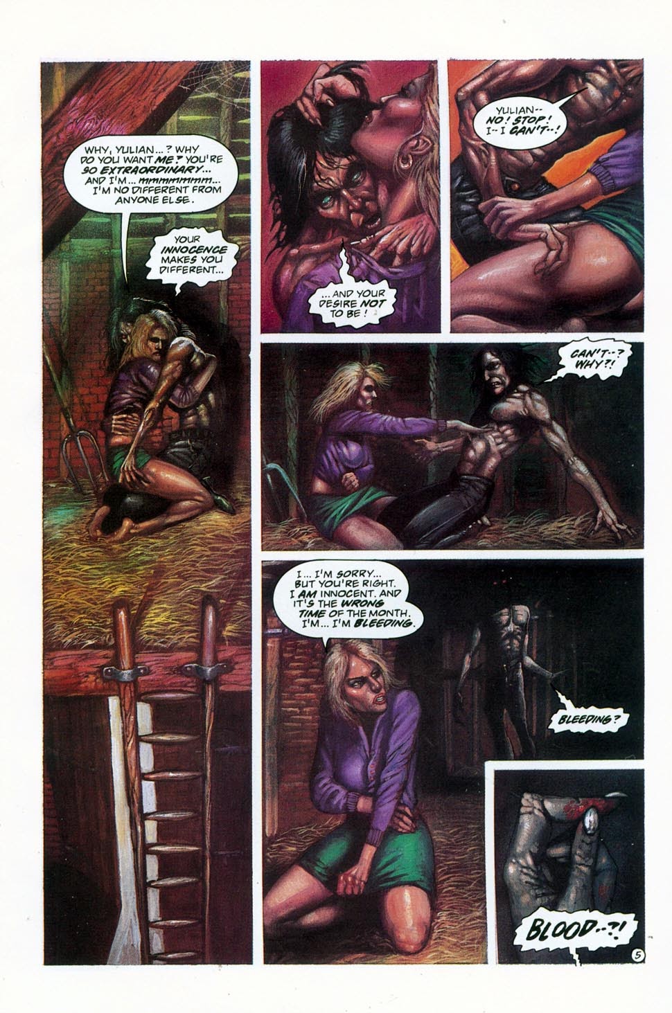 Read online Necroscope Book II: Wamphyri comic -  Issue #2 - 7