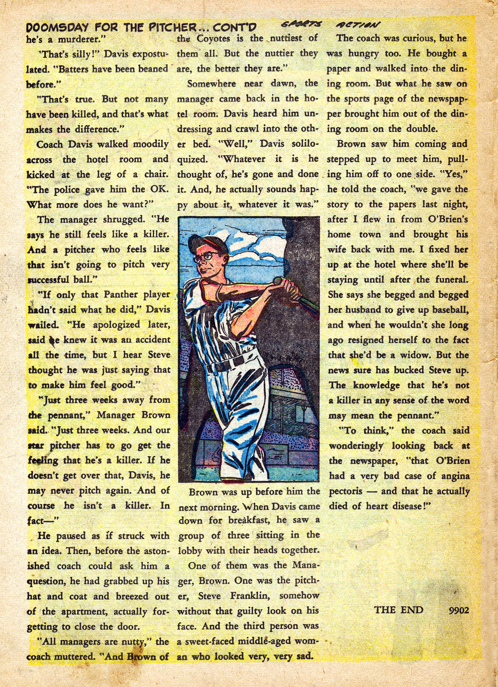 Read online Sports Action comic -  Issue #12 - 26