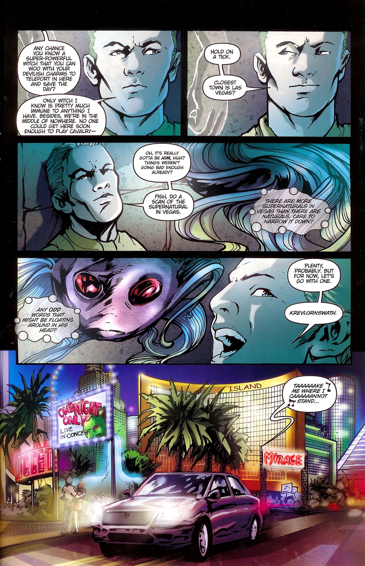 Read online Spike: Asylum comic -  Issue #3 - 23