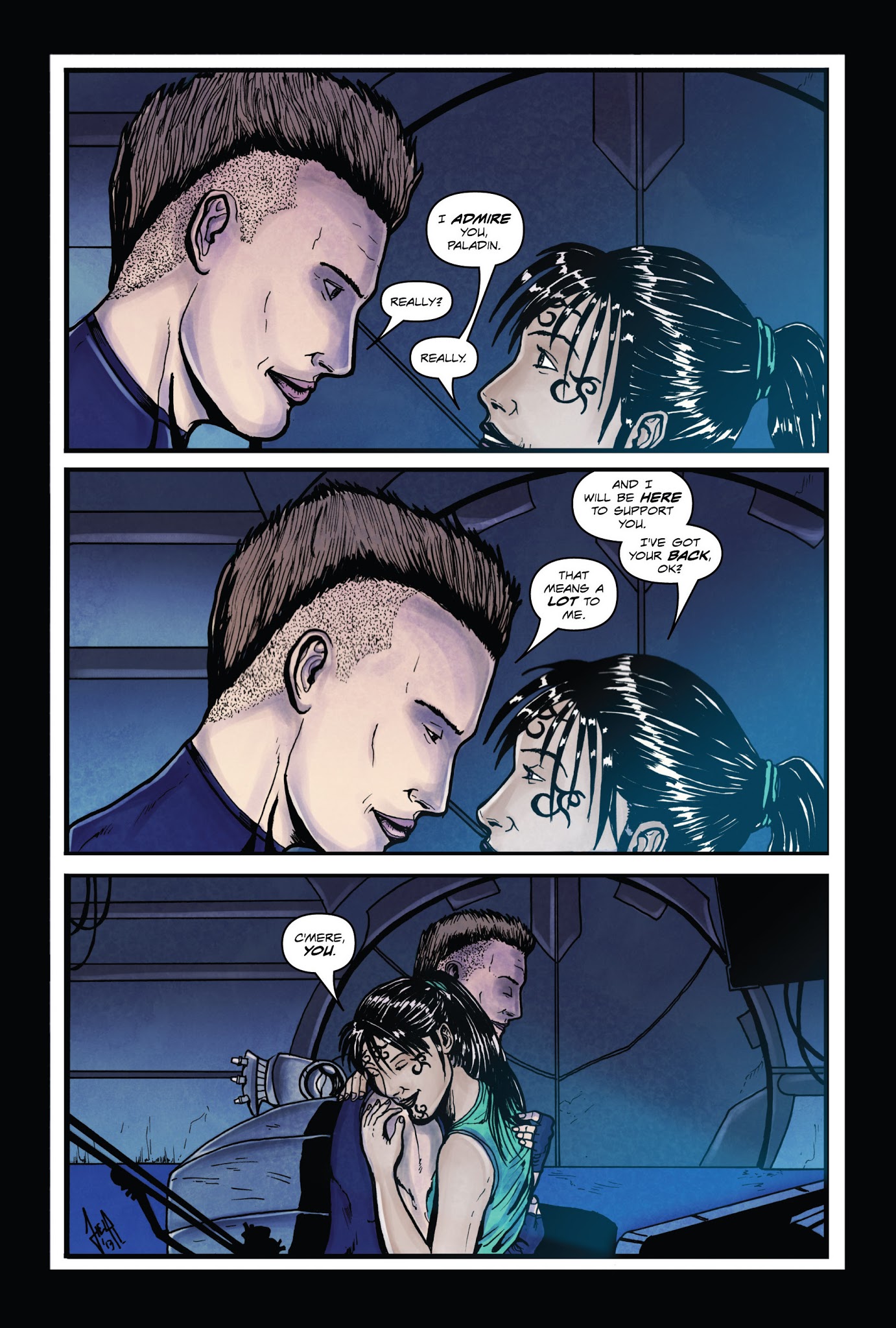 Read online Alpha Gods comic -  Issue #5 - 10