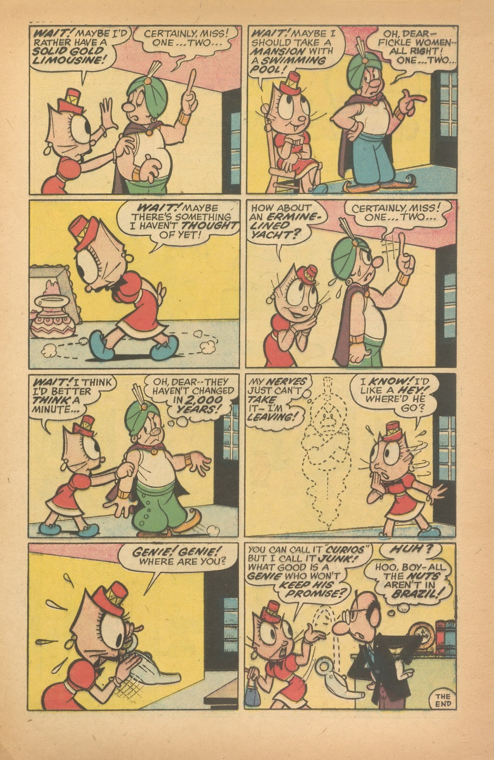 Read online Felix the Cat (1955) comic -  Issue #87 - 11