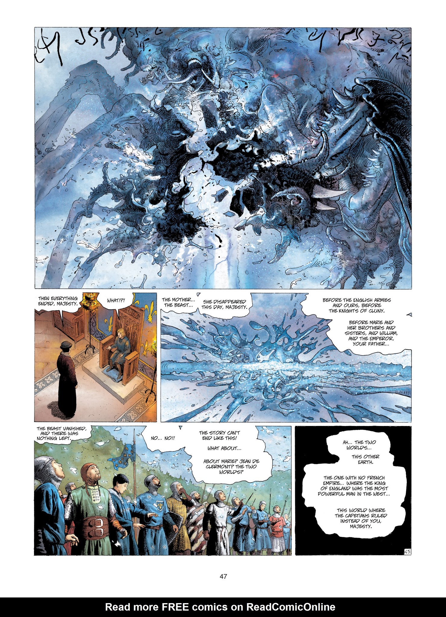 Read online Marie of the Dragons comic -  Issue #5 - 47