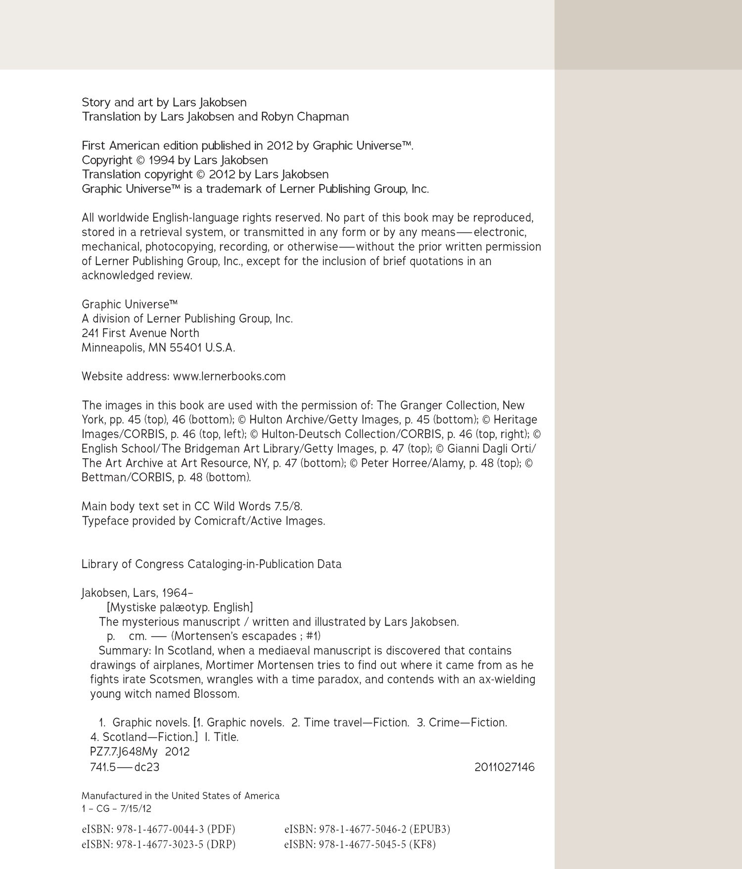 Read online Mortensens Escapades comic -  Issue #1 - 53