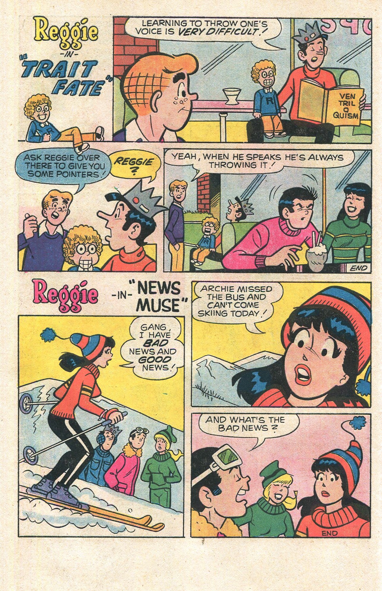 Read online Reggie's Wise Guy Jokes comic -  Issue #37 - 6