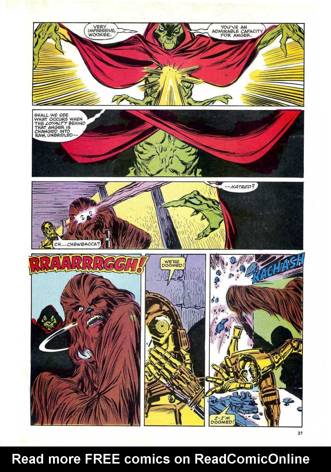 Read online Return of the Jedi comic -  Issue #137 - 21