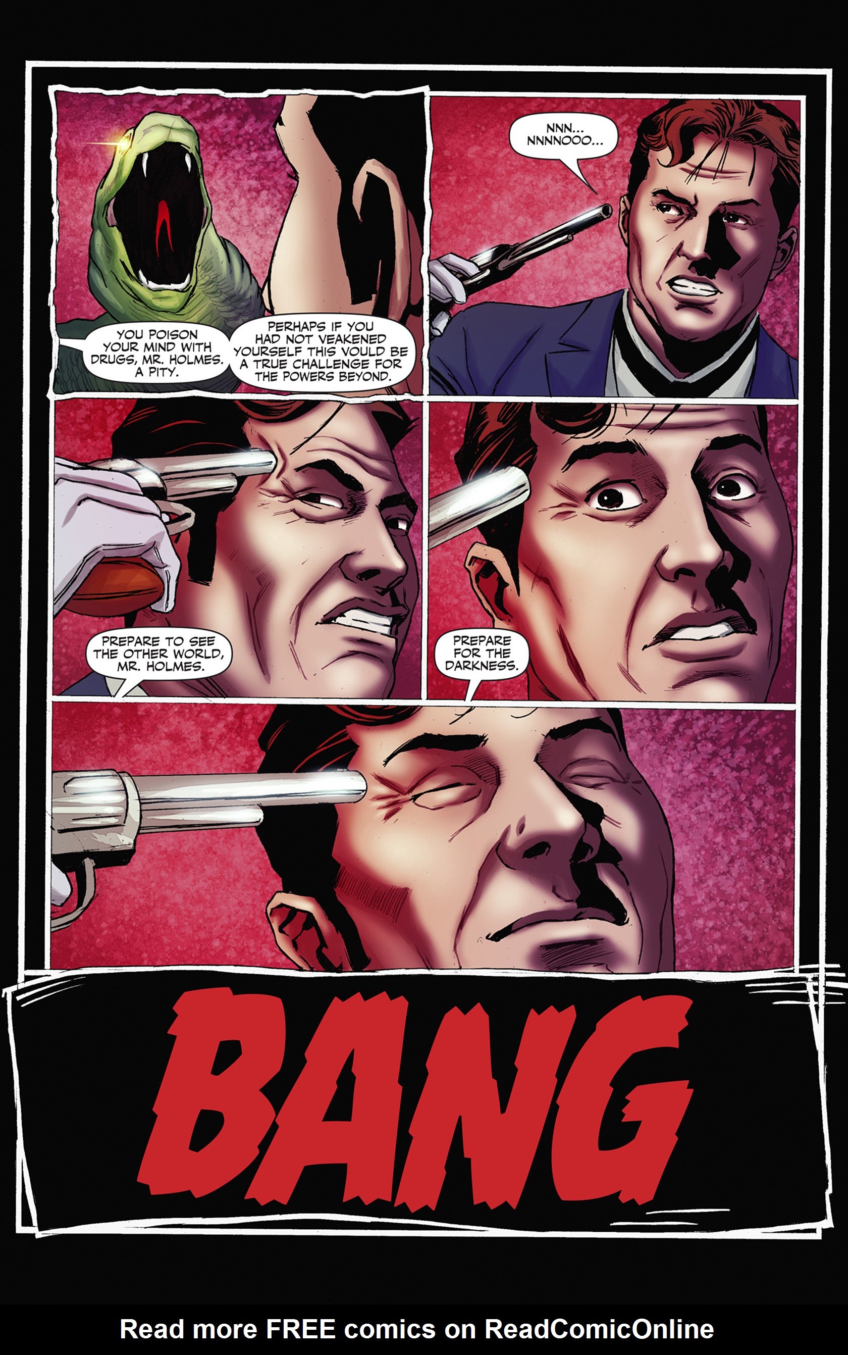 Read online Sherlock Holmes vs. Harry Houdini comic -  Issue #4 - 22