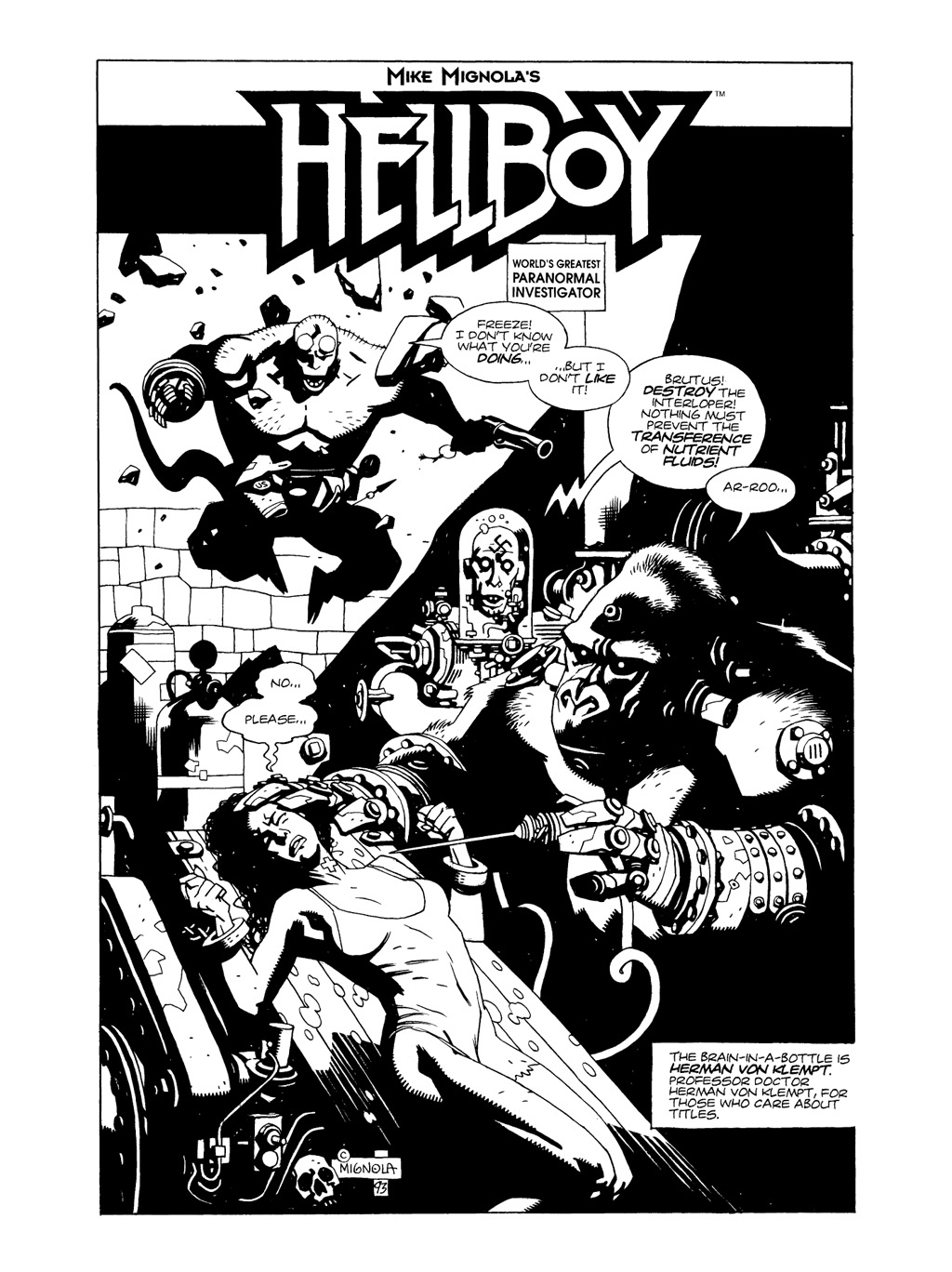 Read online The Art of Hellboy comic -  Issue # TPB - 16