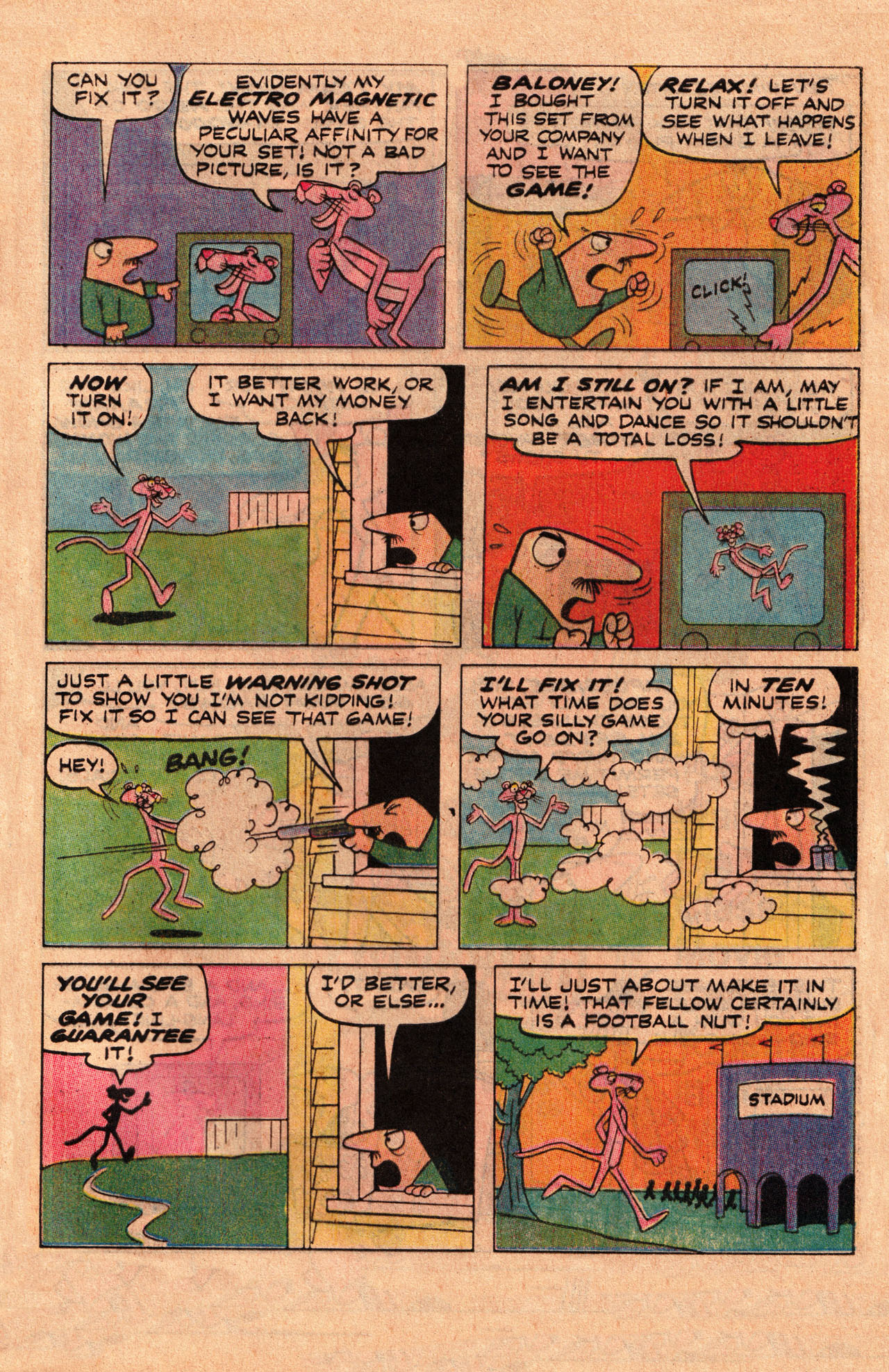 Read online The Pink Panther (1971) comic -  Issue #83 - 33