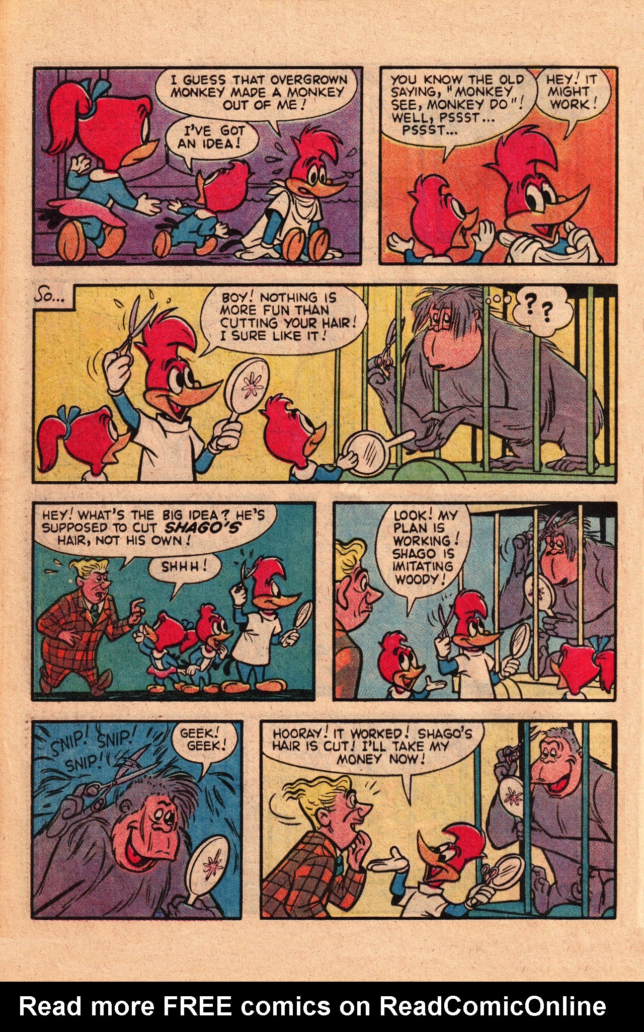 Read online Walter Lantz Woody Woodpecker (1962) comic -  Issue #199 - 32