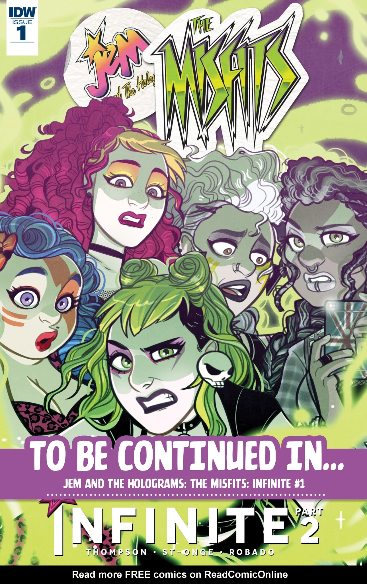 Read online Jem and the Holograms: Infinite comic -  Issue #1 - 30