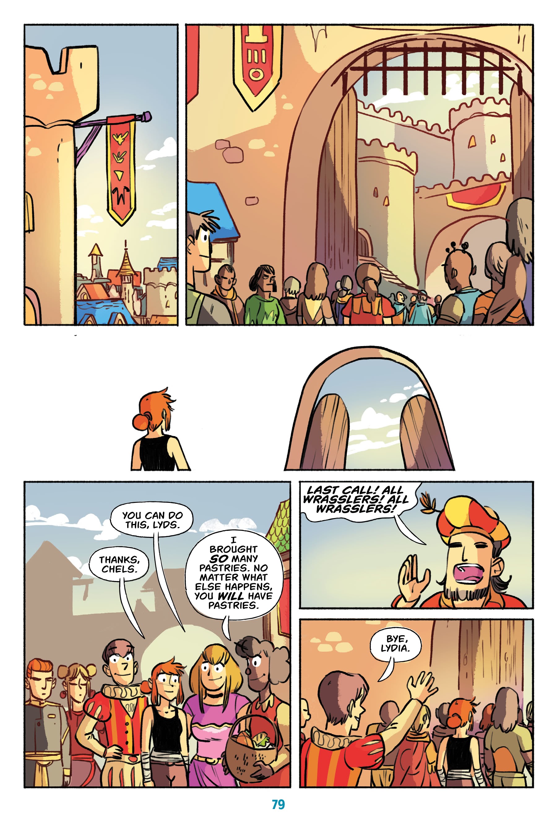 Read online Wrassle Castle comic -  Issue #1 - 78