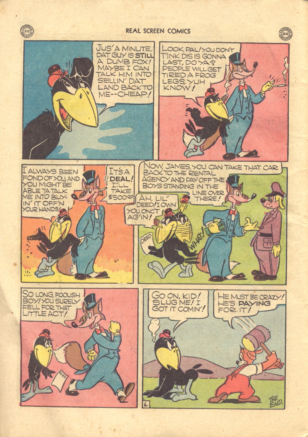 Read online Real Screen Comics comic -  Issue #19 - 8