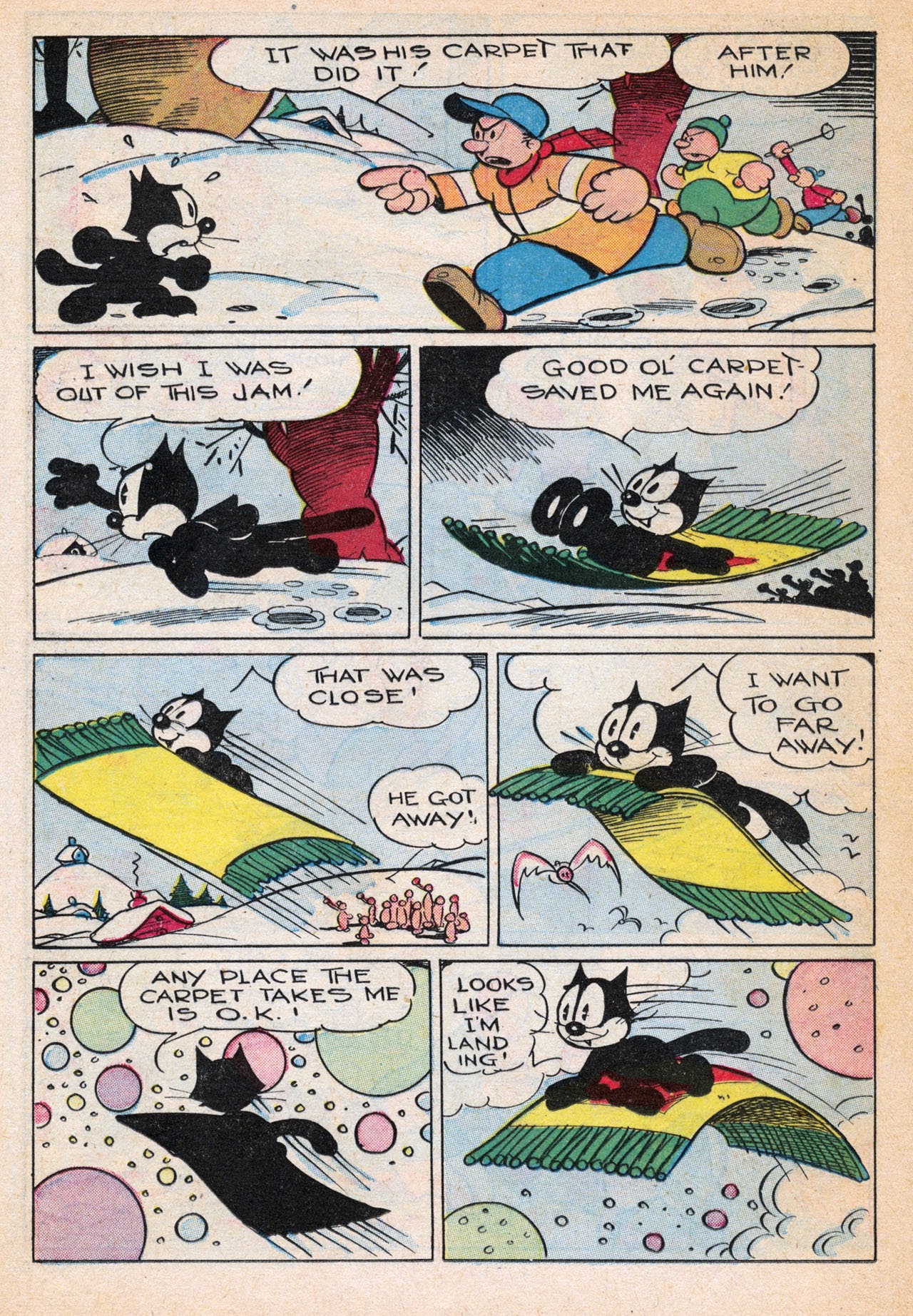 Read online Felix the Cat (1948) comic -  Issue #19 - 22