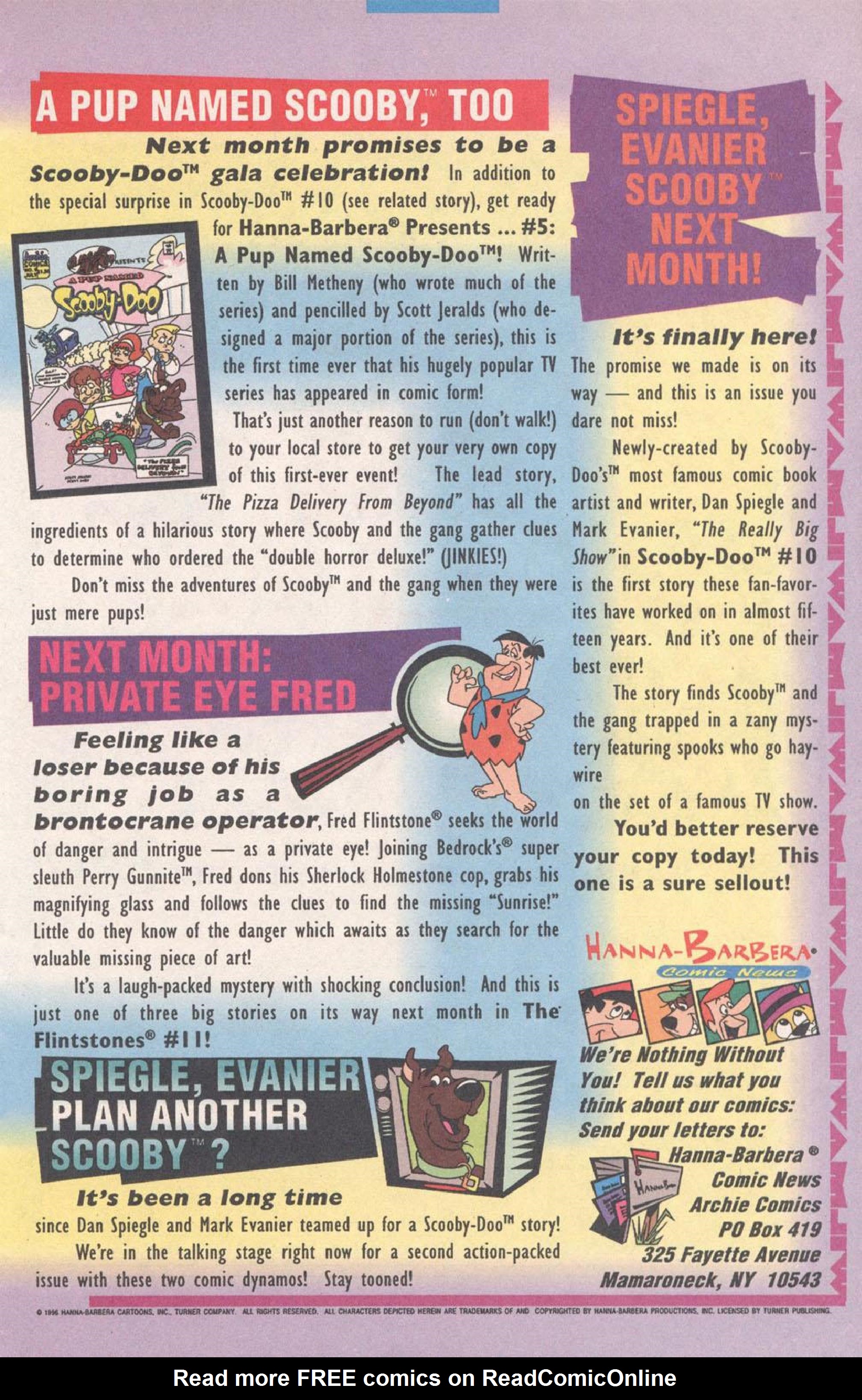 Read online The Flintstones (1995) comic -  Issue #10 - 22