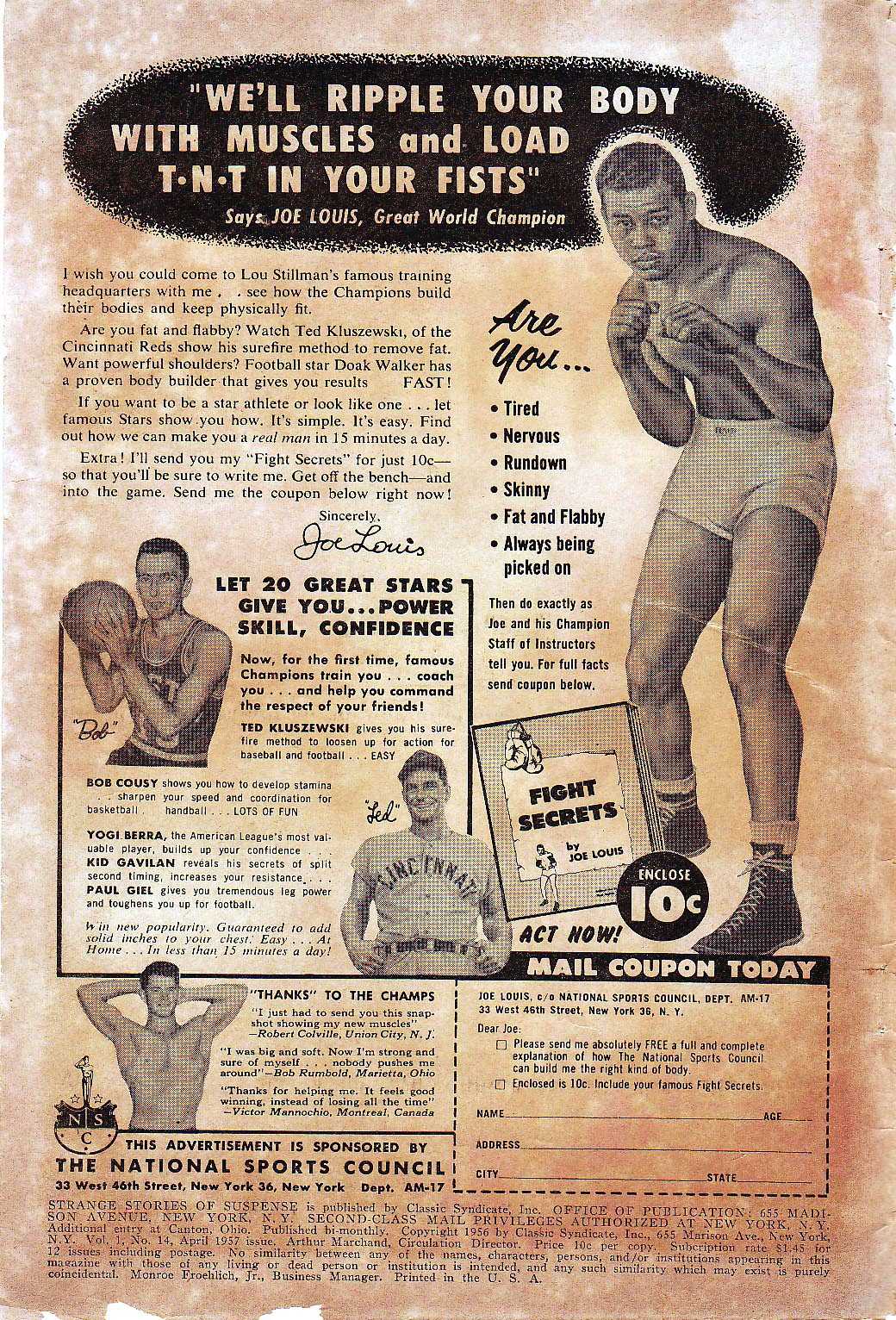 Read online Strange Stories of Suspense comic -  Issue #14 - 2