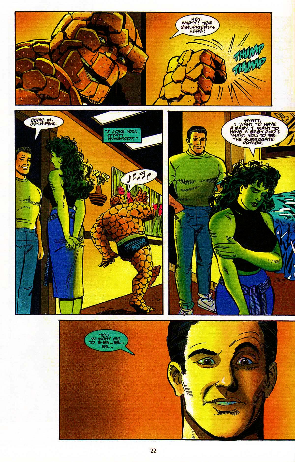Read online The Sensational She-Hulk in Ceremony comic -  Issue #1 - 23