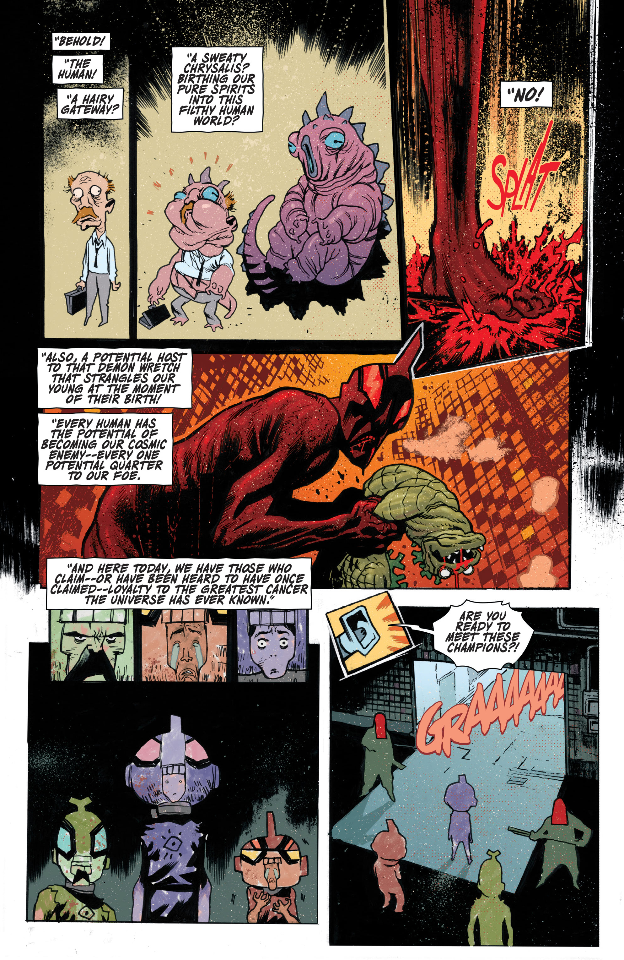 Read online Ultramega by James Harren comic -  Issue #3 - 15