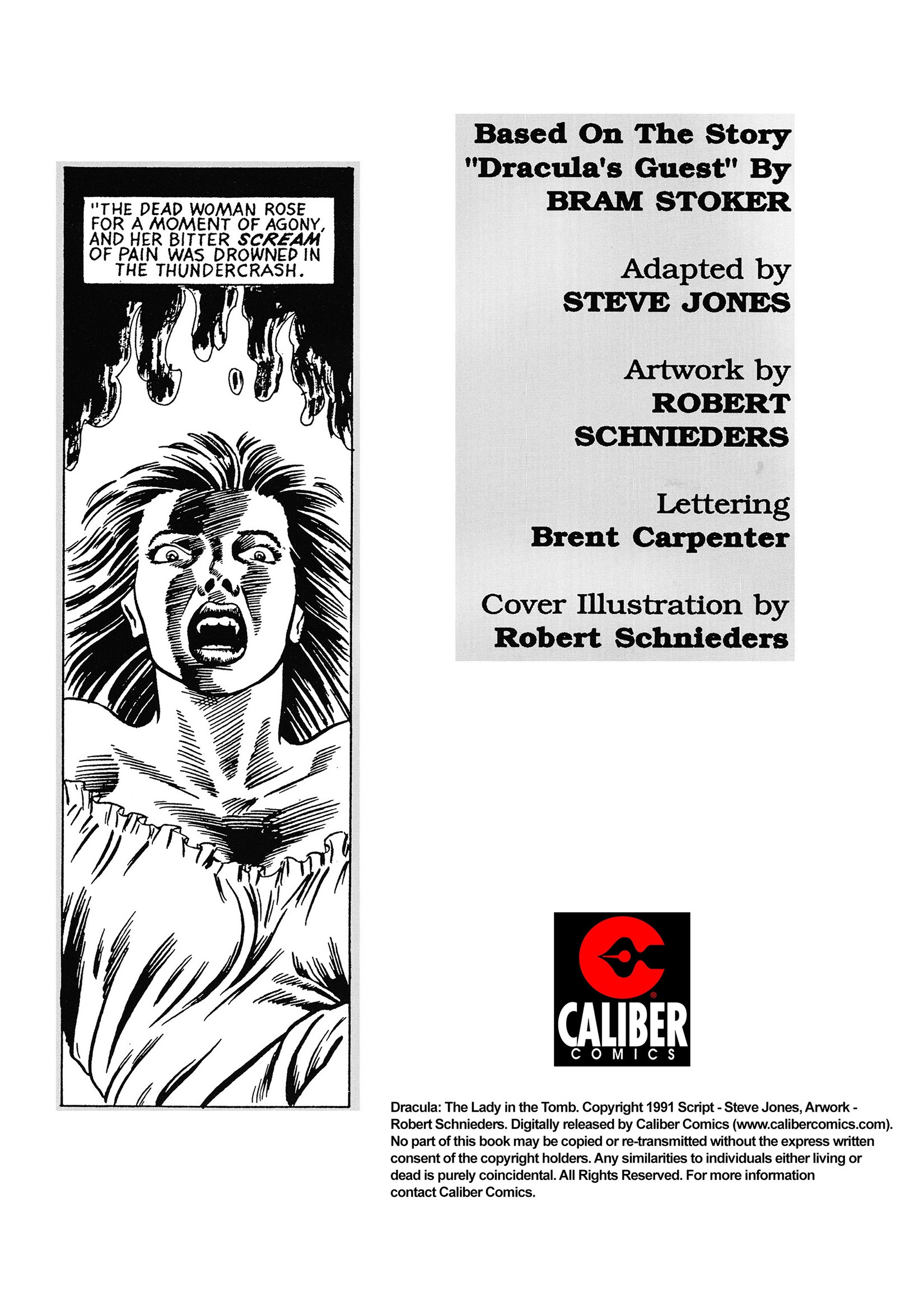 Read online Dracula: The Lady in the Tomb comic -  Issue # Full - 2