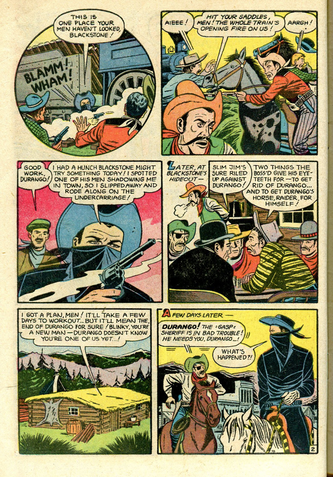 Read online Charles Starrett as The Durango Kid comic -  Issue #37 - 4