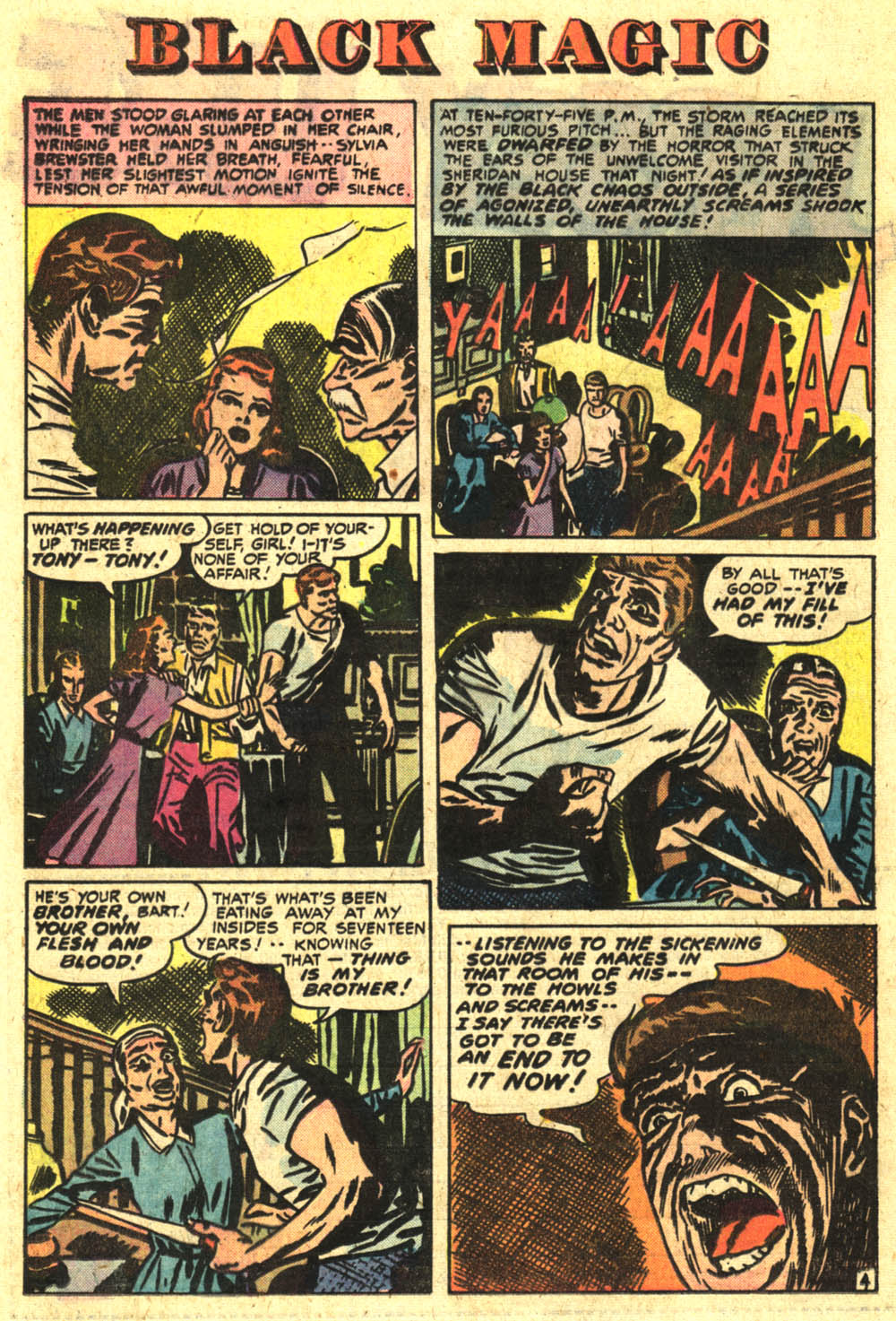 Read online Black Magic (1973) comic -  Issue #7 - 19