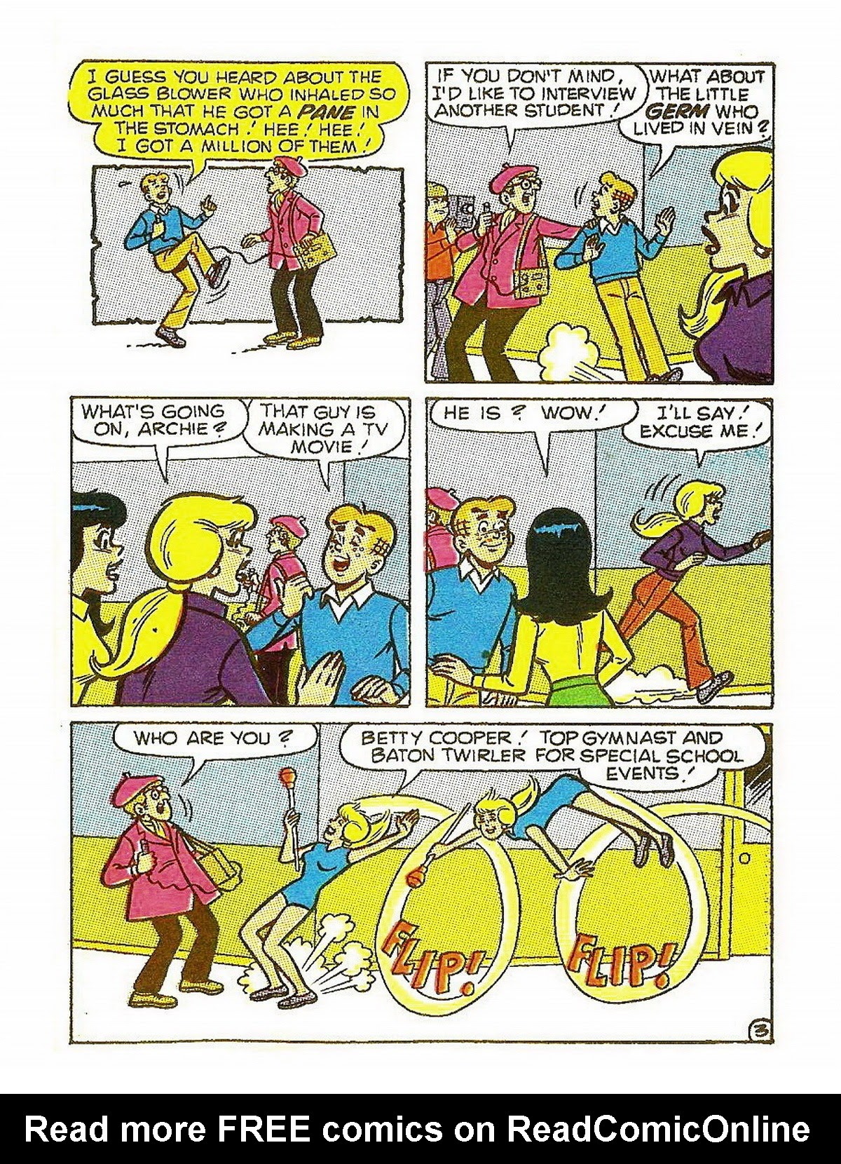 Read online Archie's Double Digest Magazine comic -  Issue #56 - 167