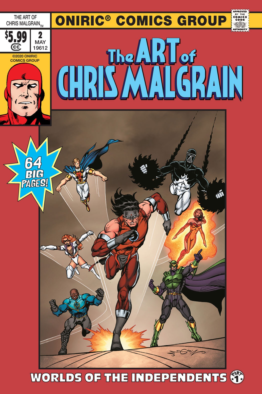 Read online The Art of Chris Malgrain comic -  Issue #2 - 1