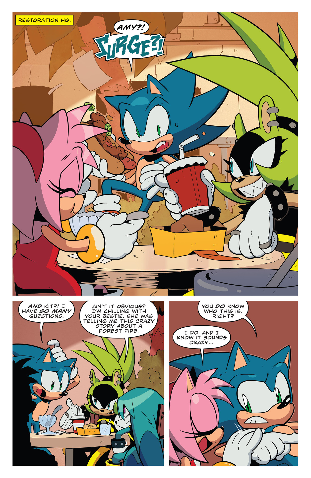 Read online Sonic the Hedgehog (2018) comic -  Issue #67 - 5