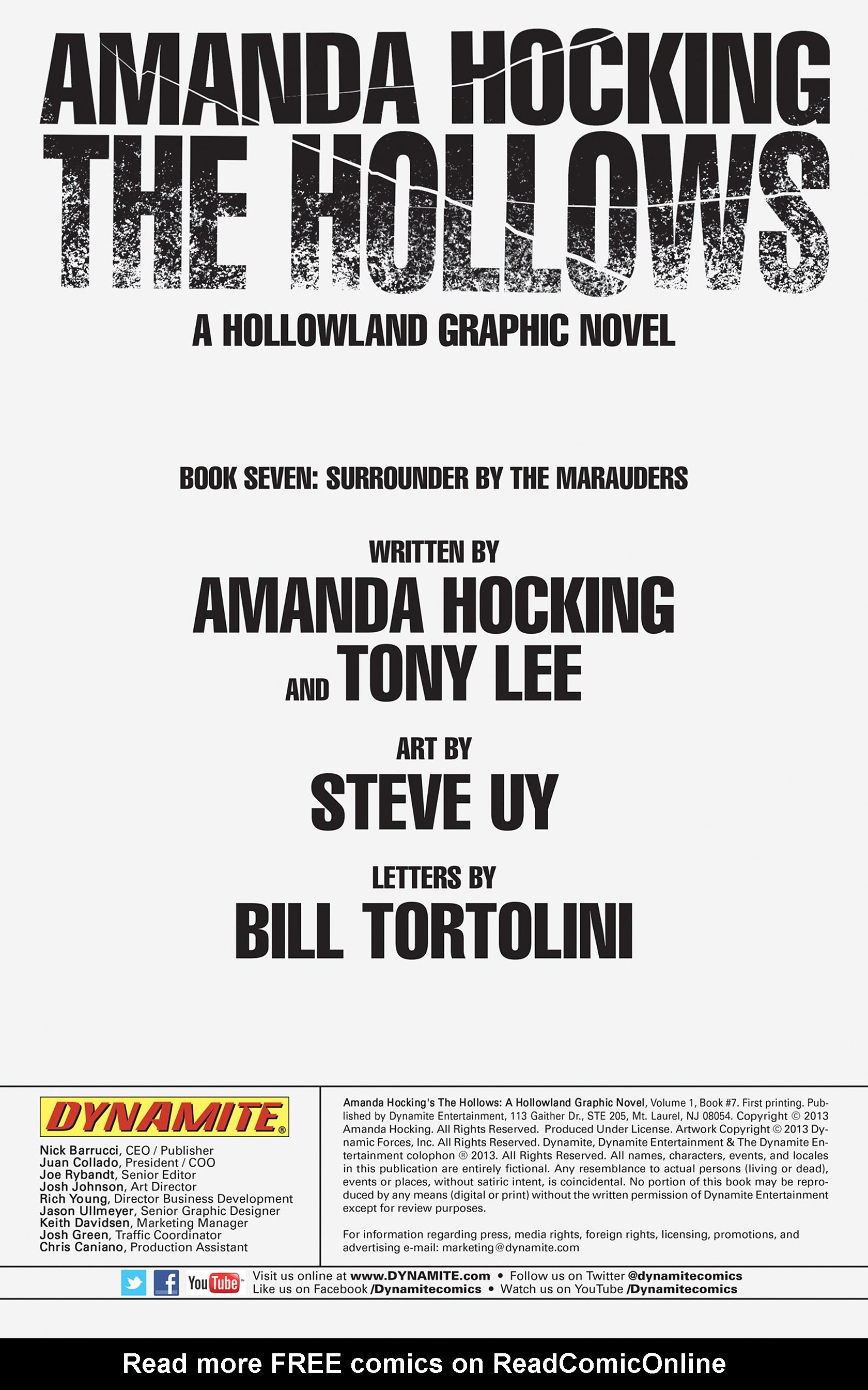 Read online Amanda Hocking's The Hollows: A Hollowland Graphic Novel comic -  Issue #7 - 2
