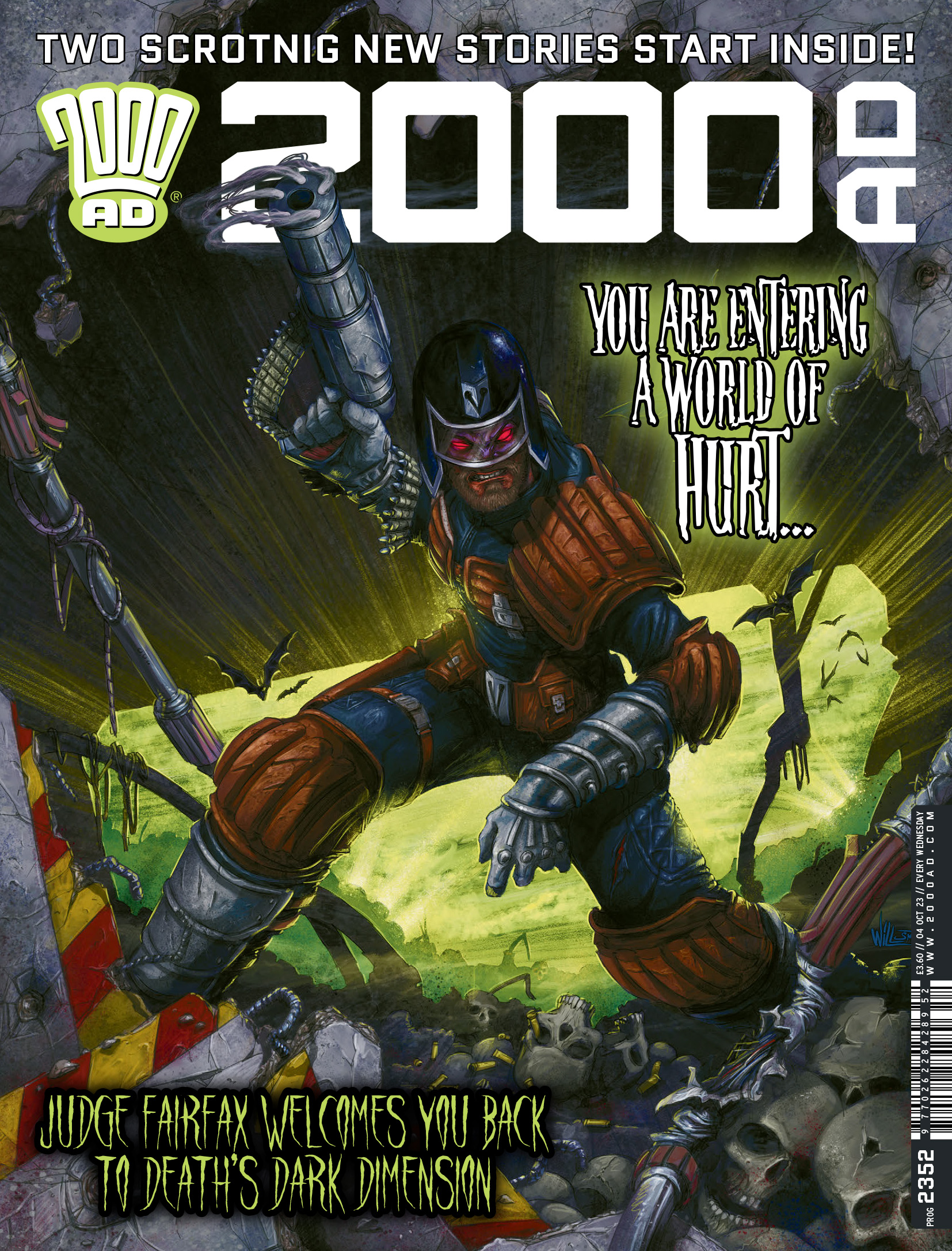 Read online 2000 AD comic -  Issue #2352 - 1