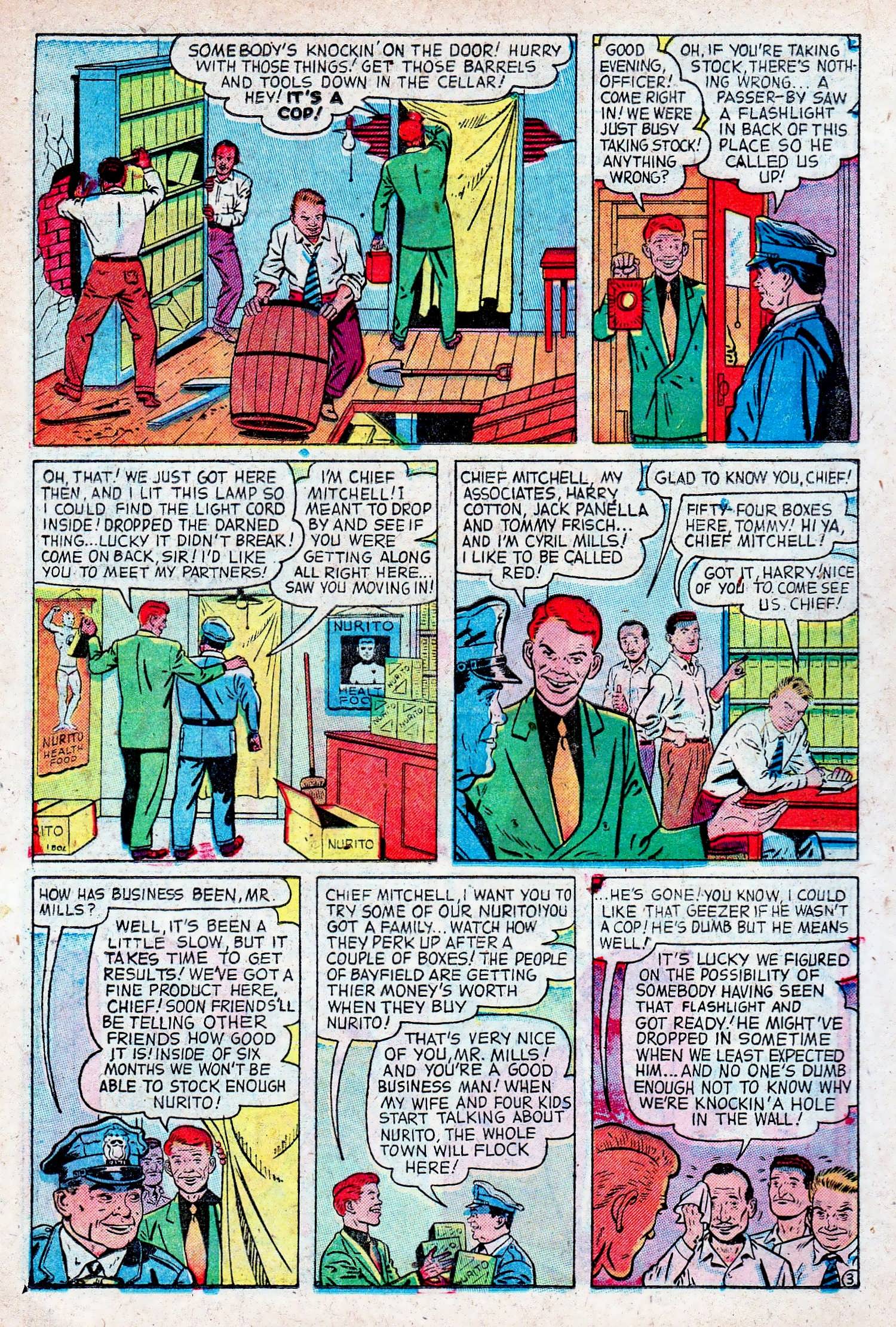 Read online Crime Cases Comics (1951) comic -  Issue #9 - 14
