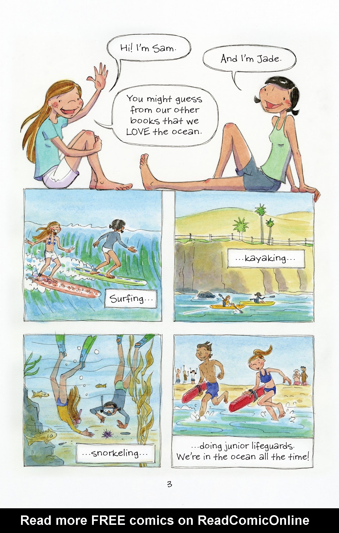 Read online The Science of Surfing: A Surfside Girls Guide to the Ocean comic -  Issue # TPB - 5