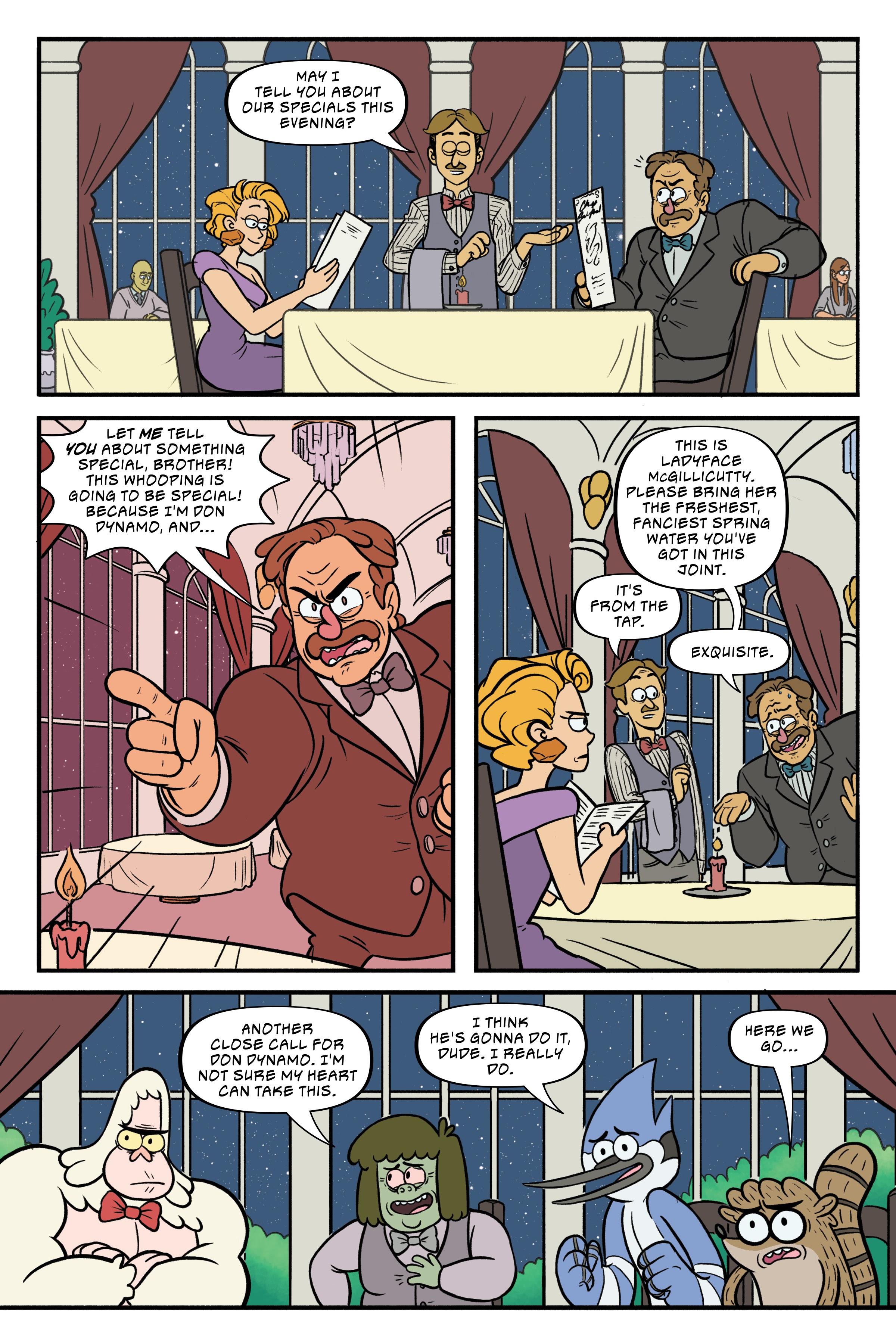Read online Regular Show: Wrasslesplosion comic -  Issue # TPB - 134