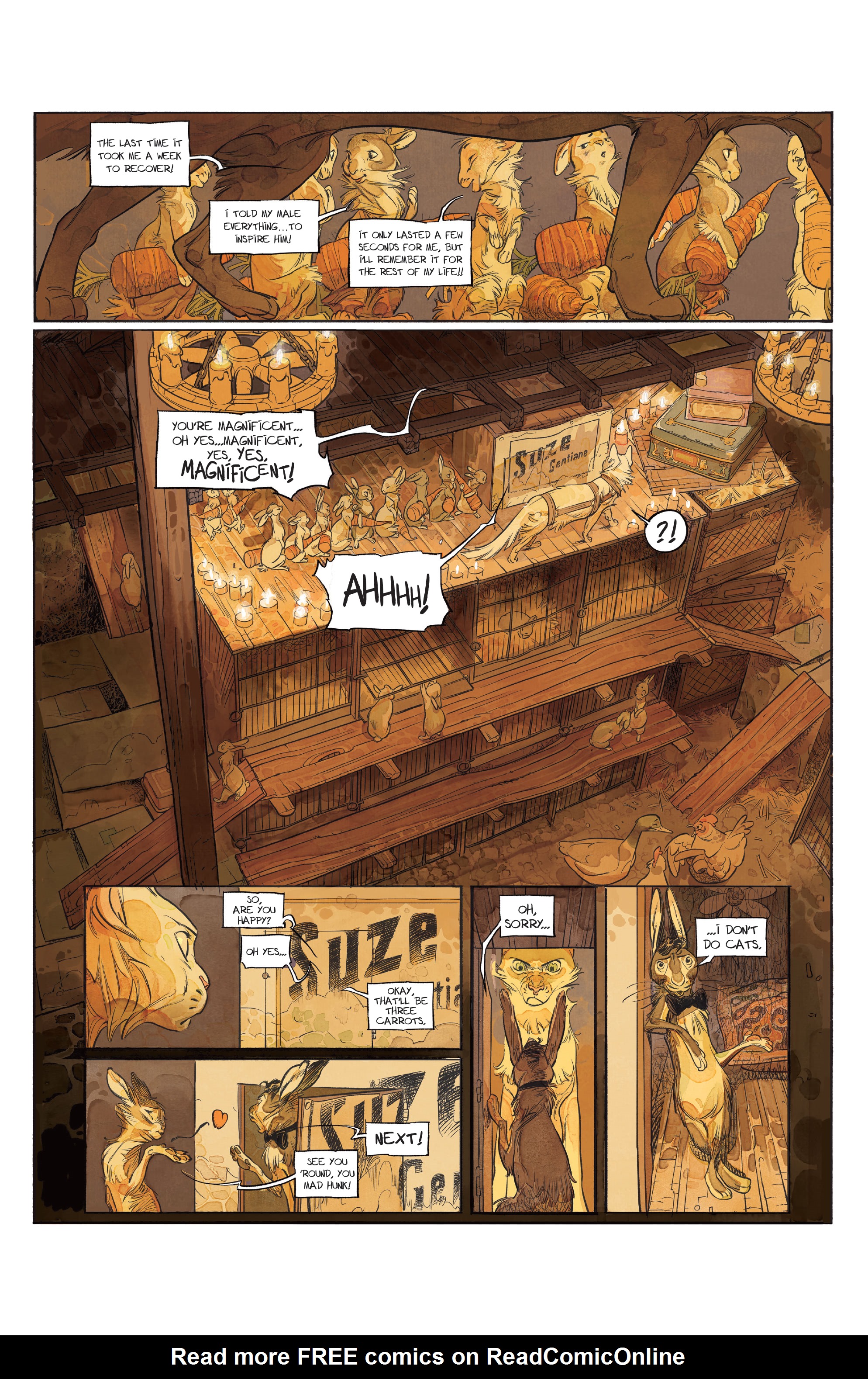 Read online Animal Castle comic -  Issue #1 - 12